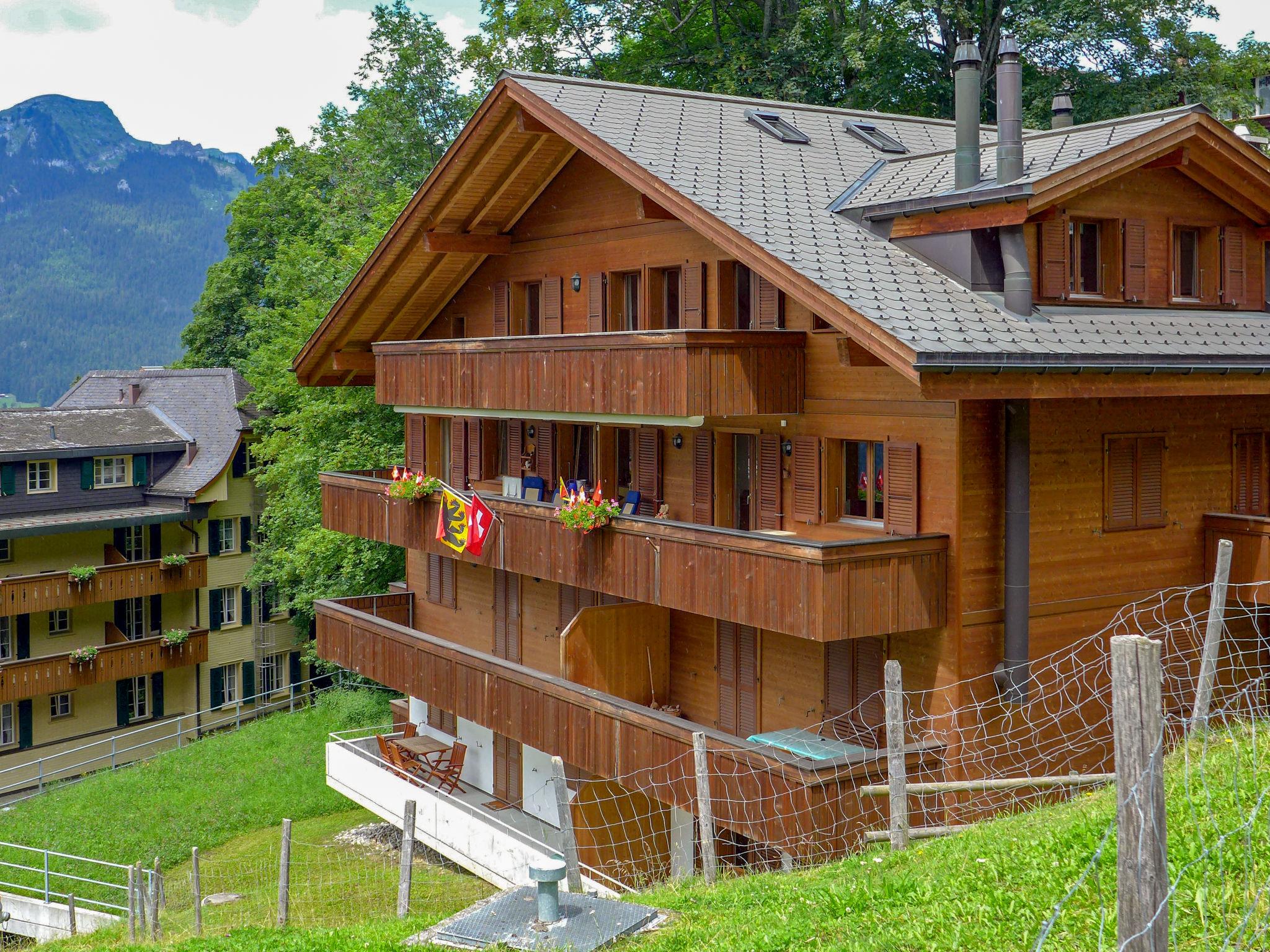 Foto 17 - Apartment mit 3 Schlafzimmern in Lauterbrunnen mit blick auf die berge