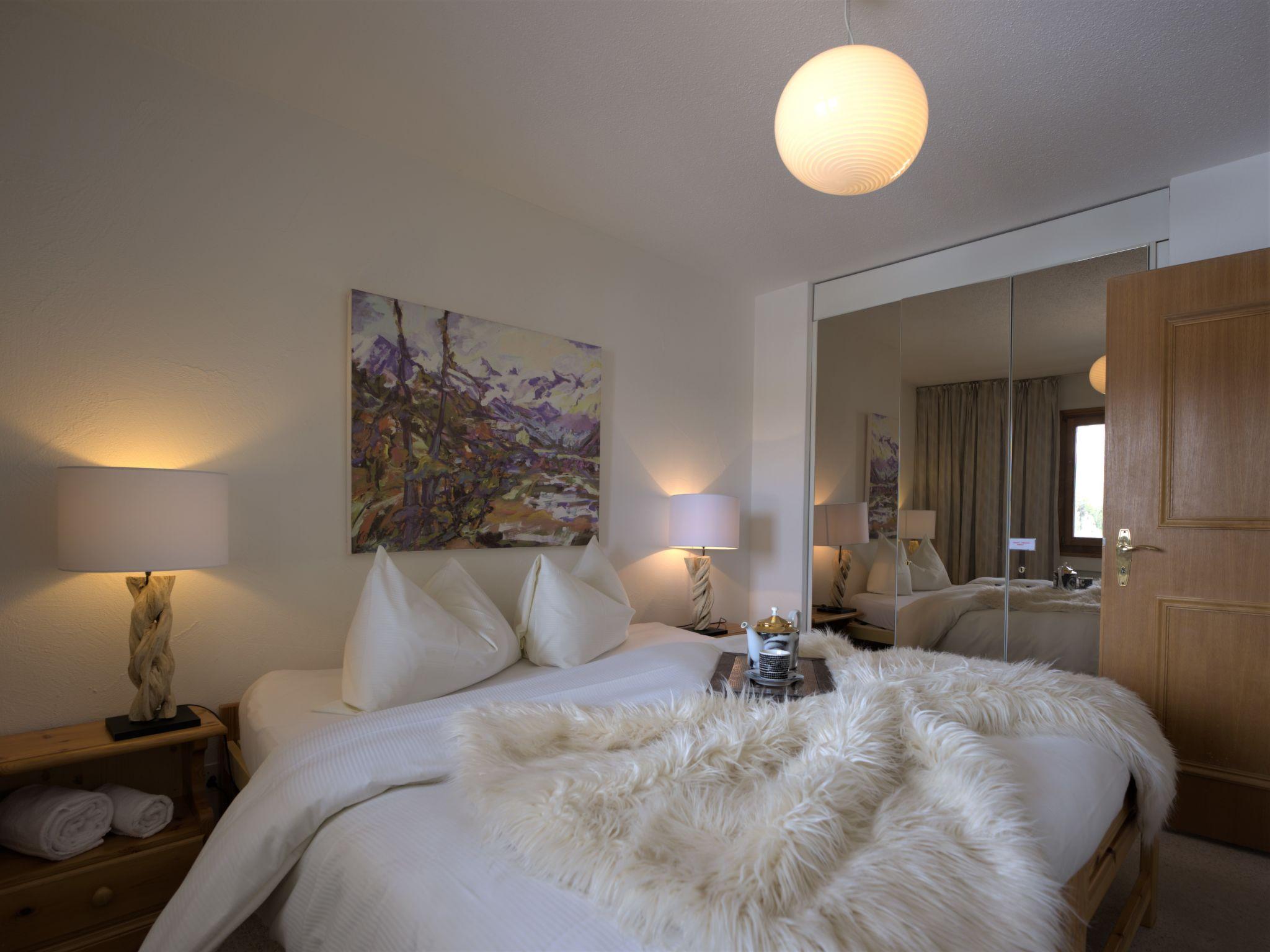 Foto 4 - Apartment mit 1 Schlafzimmer in Sankt Moritz mit blick auf die berge