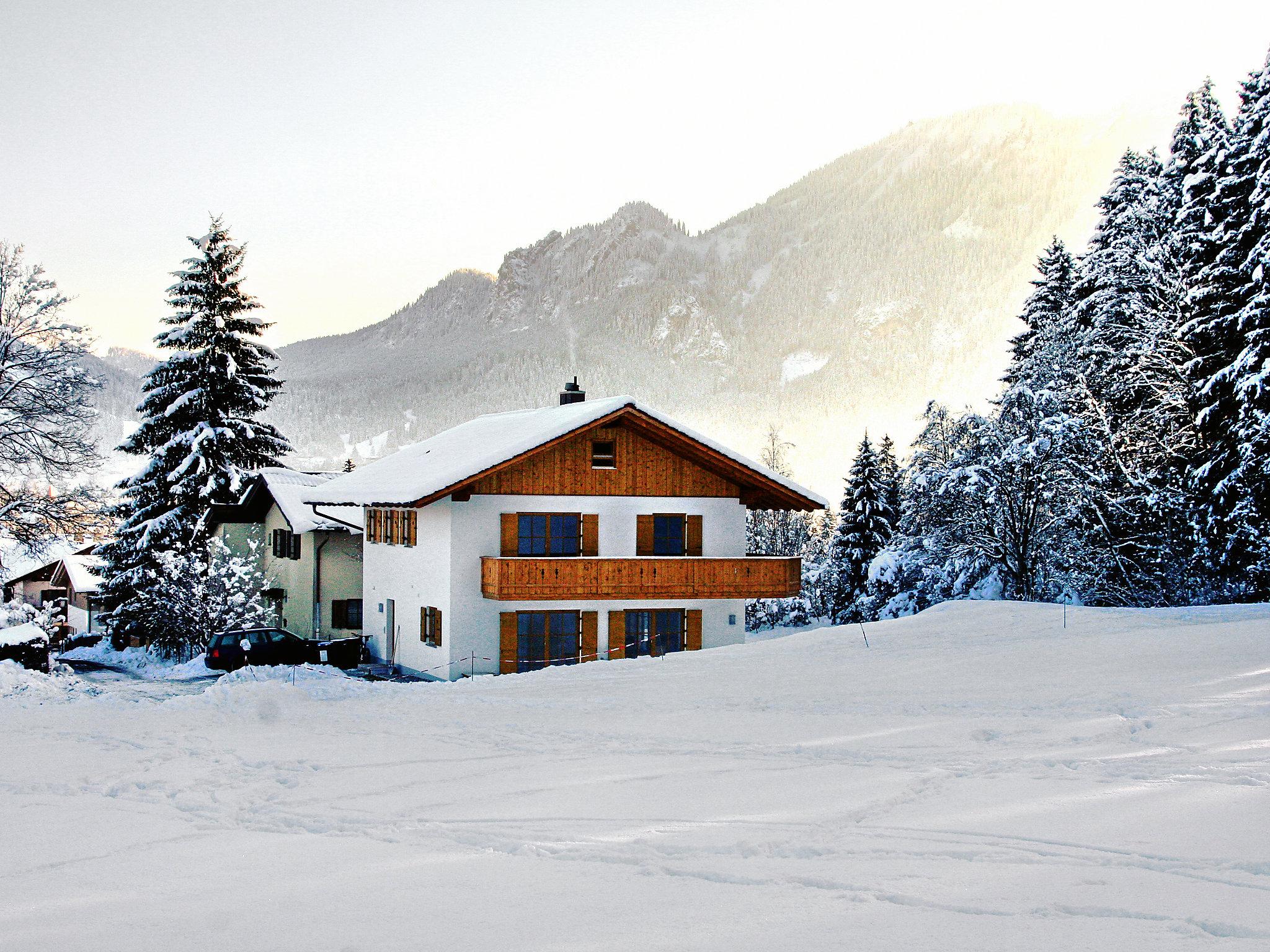 Foto 31 - Casa con 4 camere da letto a Oberammergau con giardino e vista sulle montagne