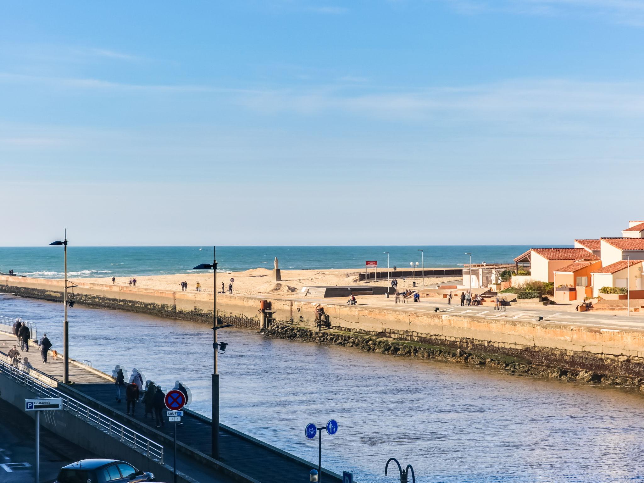 Foto 12 - Appartamento con 3 camere da letto a Capbreton con terrazza e vista mare