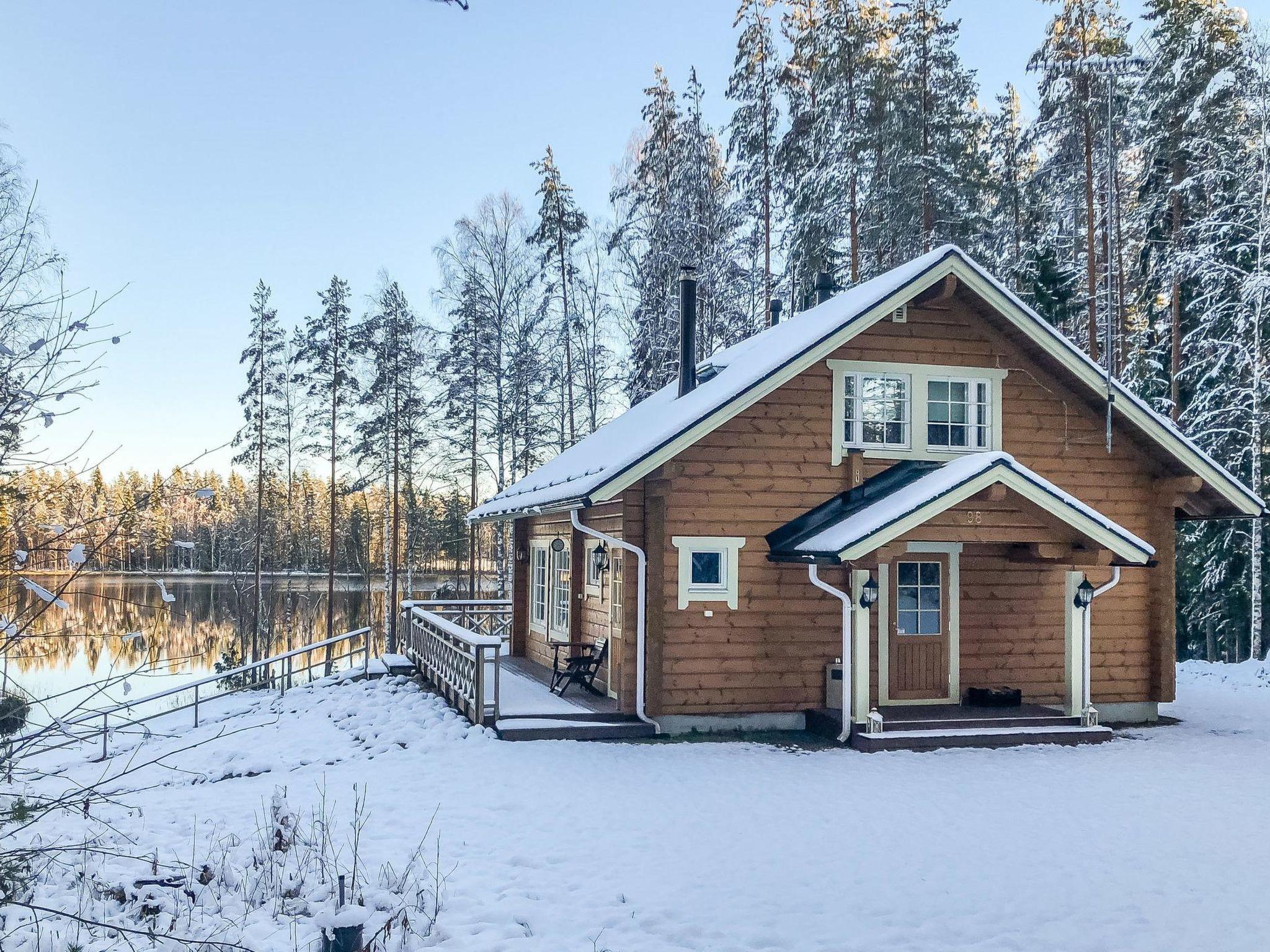 Foto 24 - Casa de 3 habitaciones en Jämsä con sauna