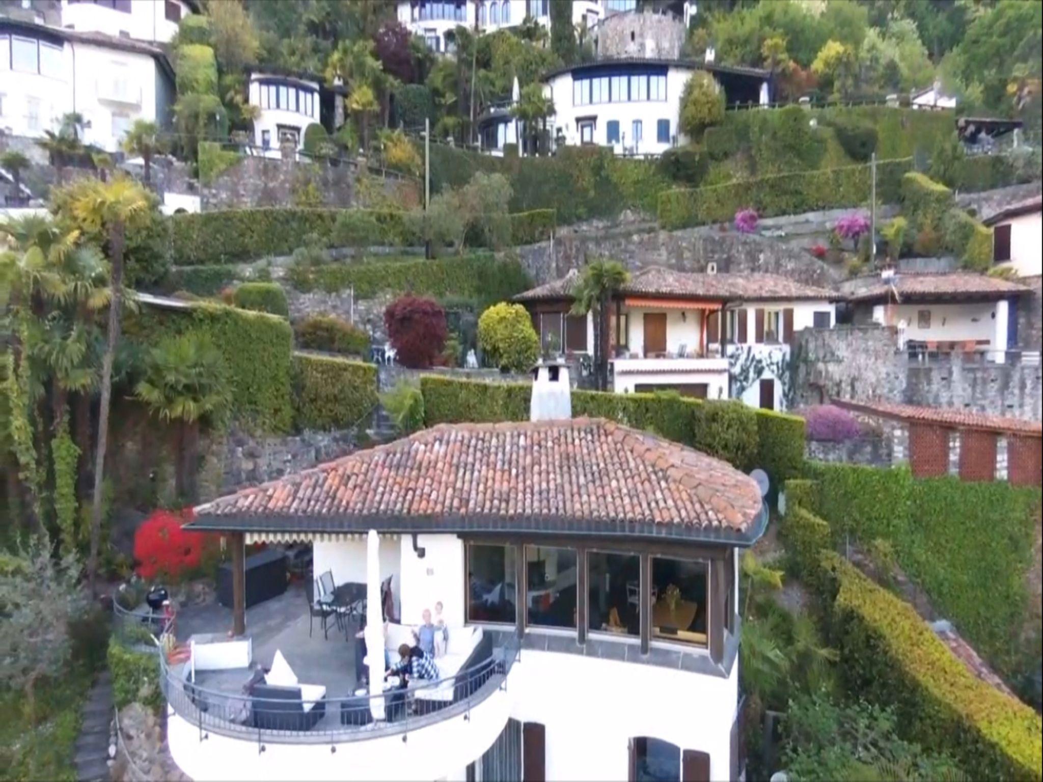 Foto 1 - Casa de 3 habitaciones en Vico Morcote con jardín y vistas a la montaña