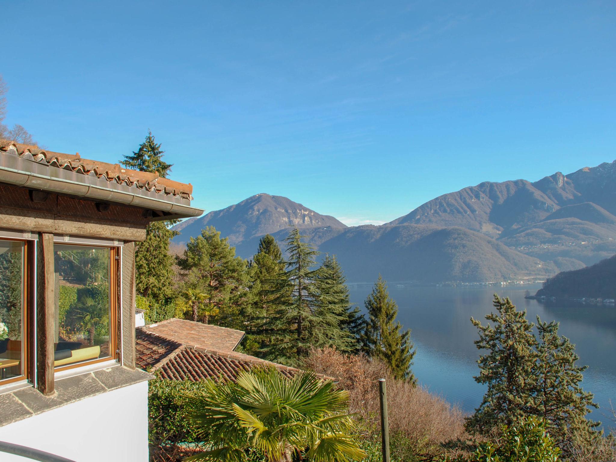 Foto 40 - Casa con 3 camere da letto a Vico Morcote con giardino e terrazza