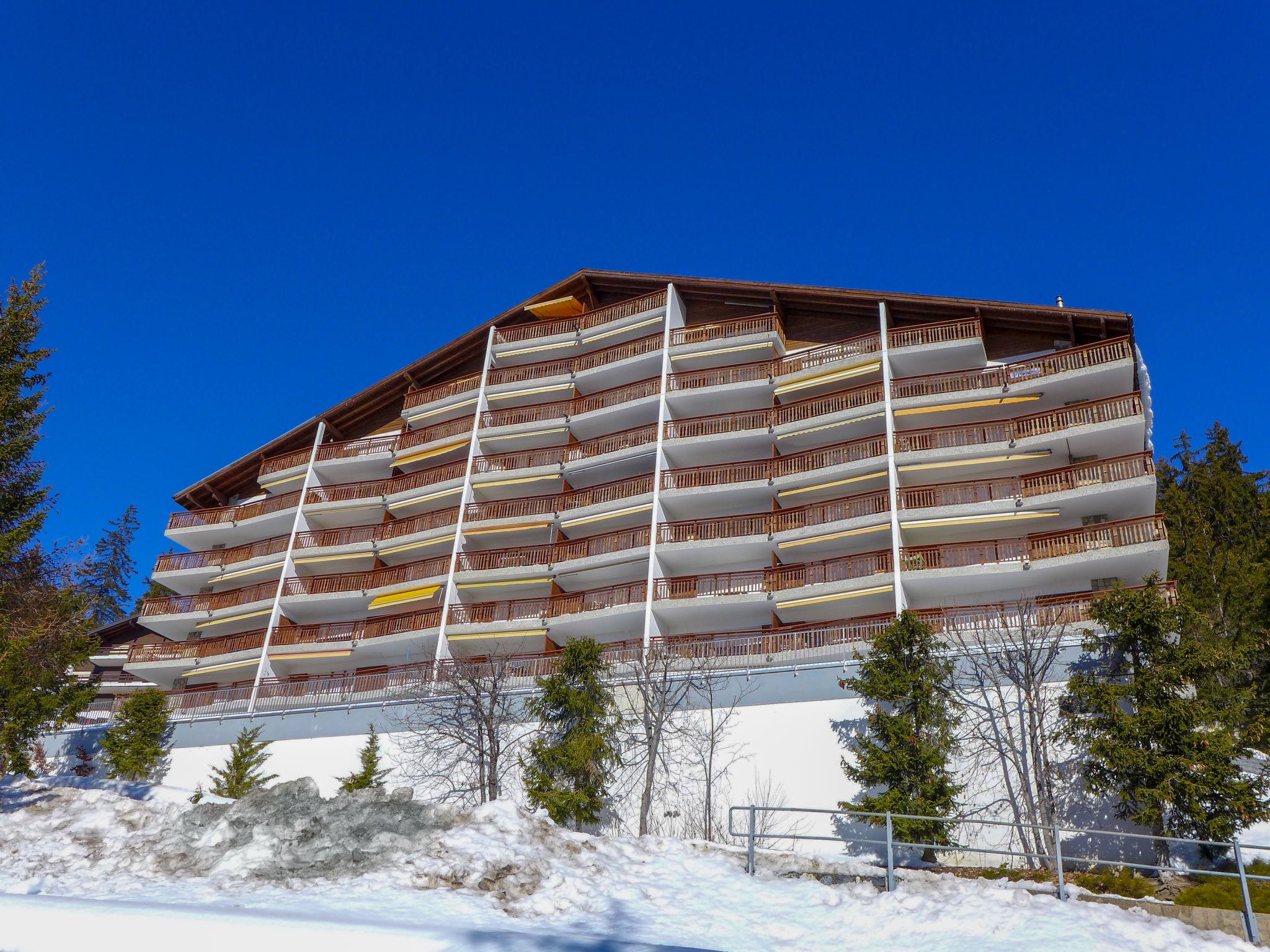 Foto 31 - Apartamento de 1 habitación en Crans-Montana con vistas a la montaña