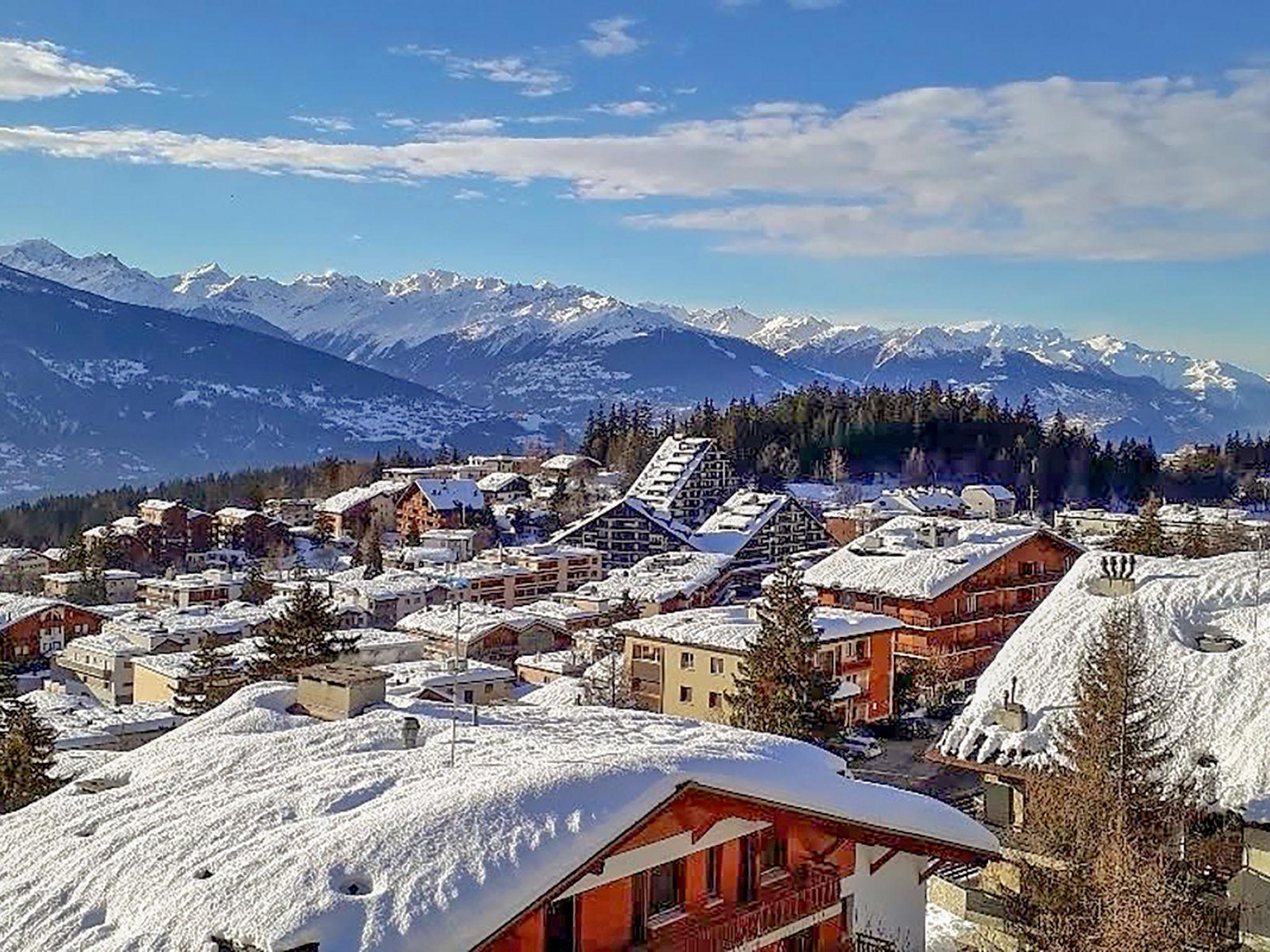 Foto 29 - Appartamento con 1 camera da letto a Crans-Montana con vista sulle montagne