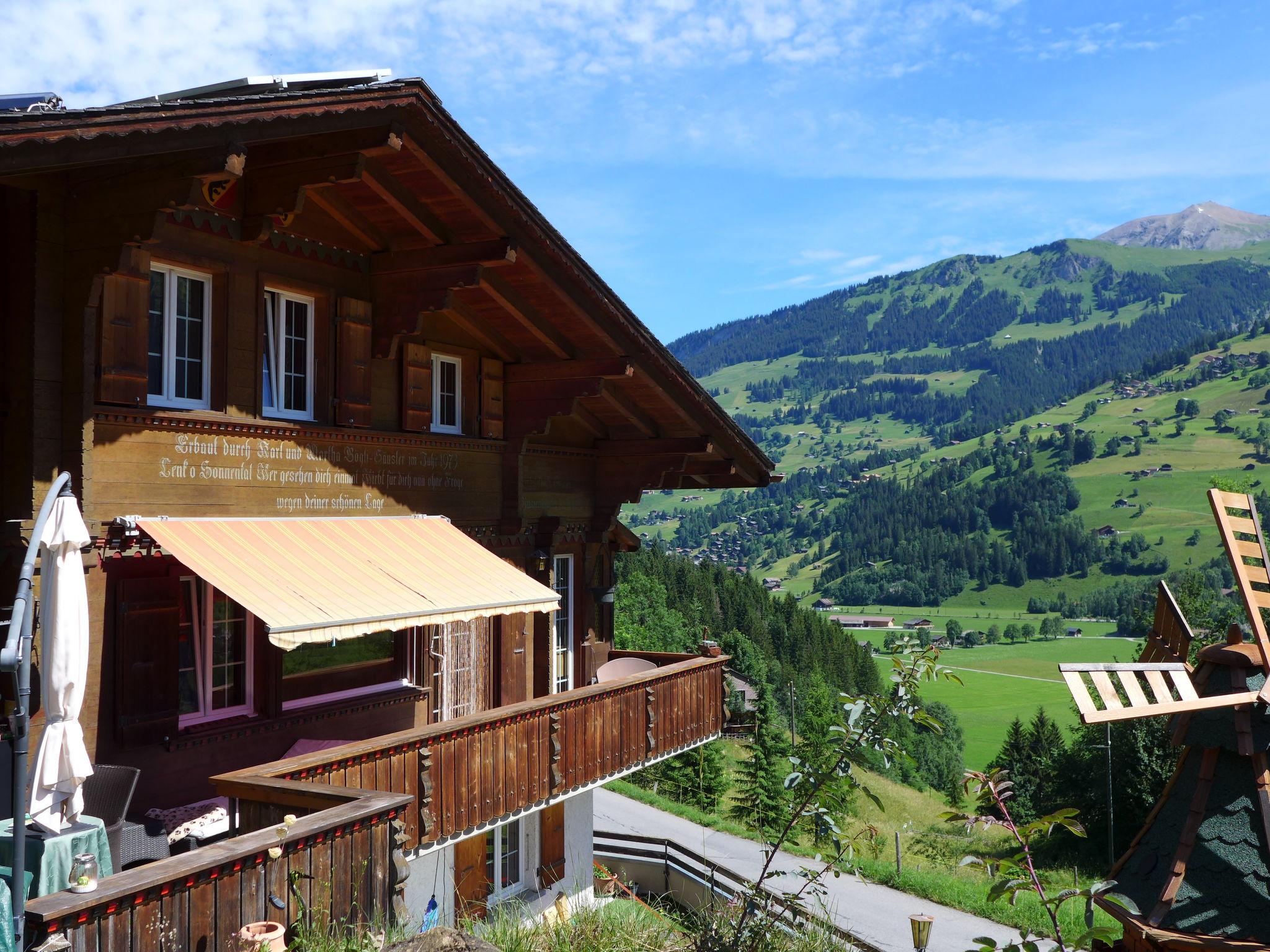 Photo 16 - Appartement de 1 chambre à Lenk avec jardin et vues sur la montagne