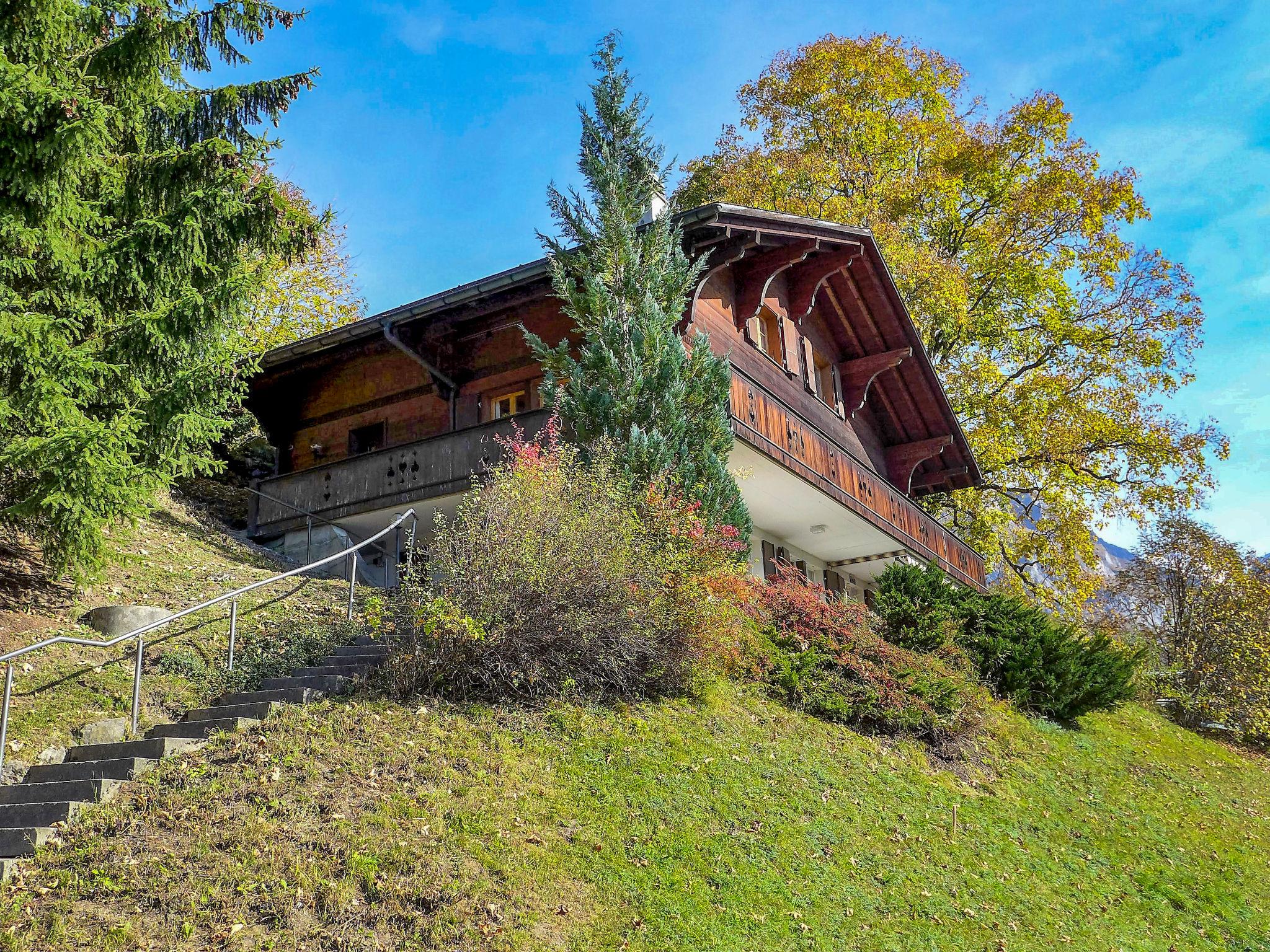 Foto 1 - Apartamento de 1 habitación en Grindelwald con terraza y vistas a la montaña