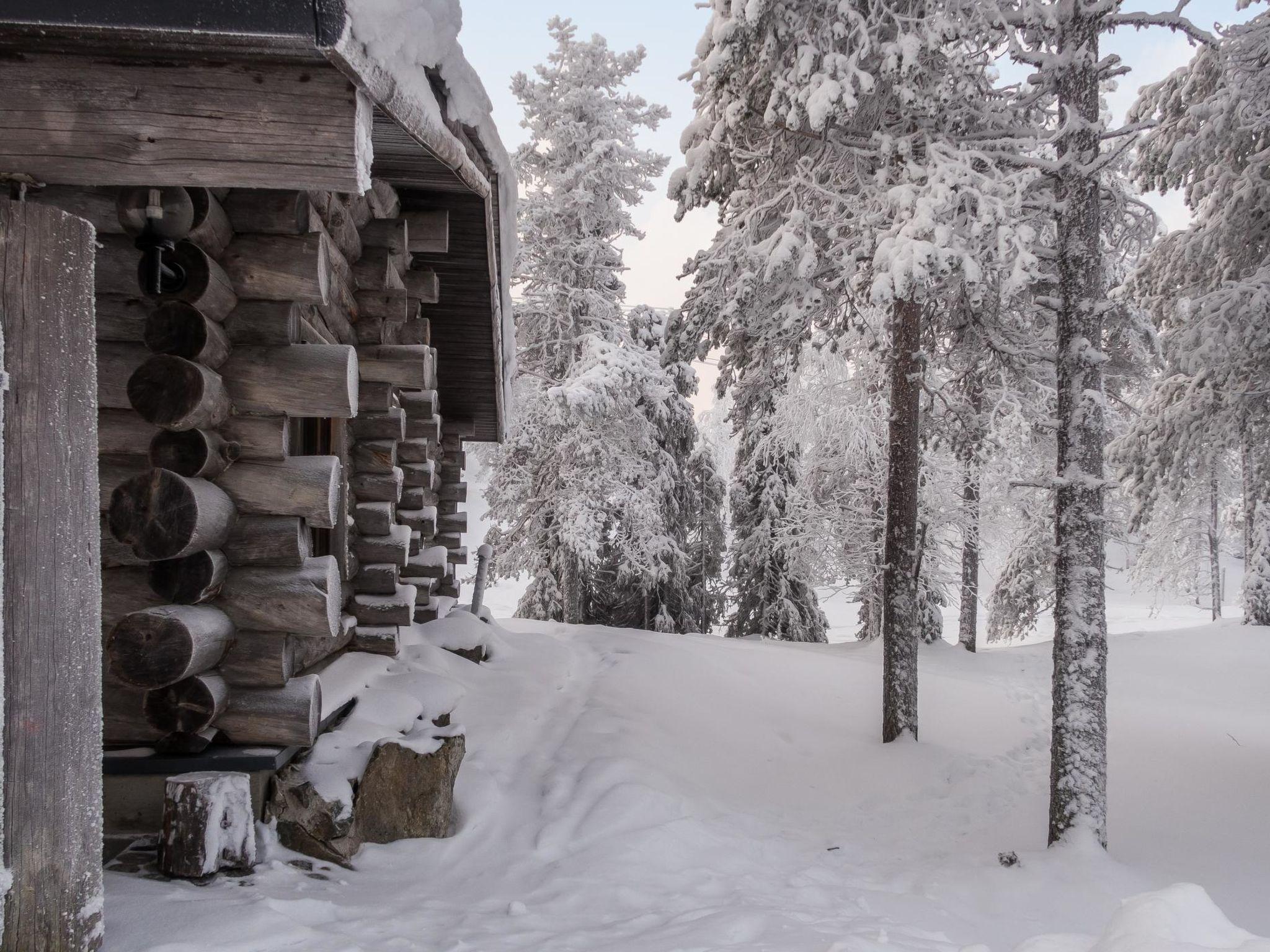 Foto 20 - Casa de 2 quartos em Kuusamo com sauna e vista para a montanha