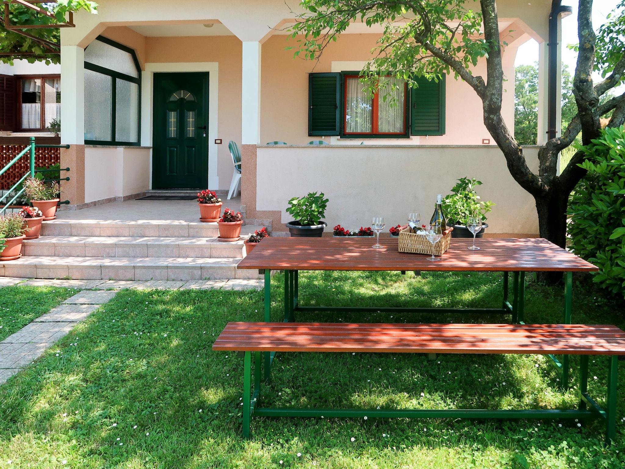 Foto 5 - Casa de 2 quartos em Labin com piscina privada e jardim