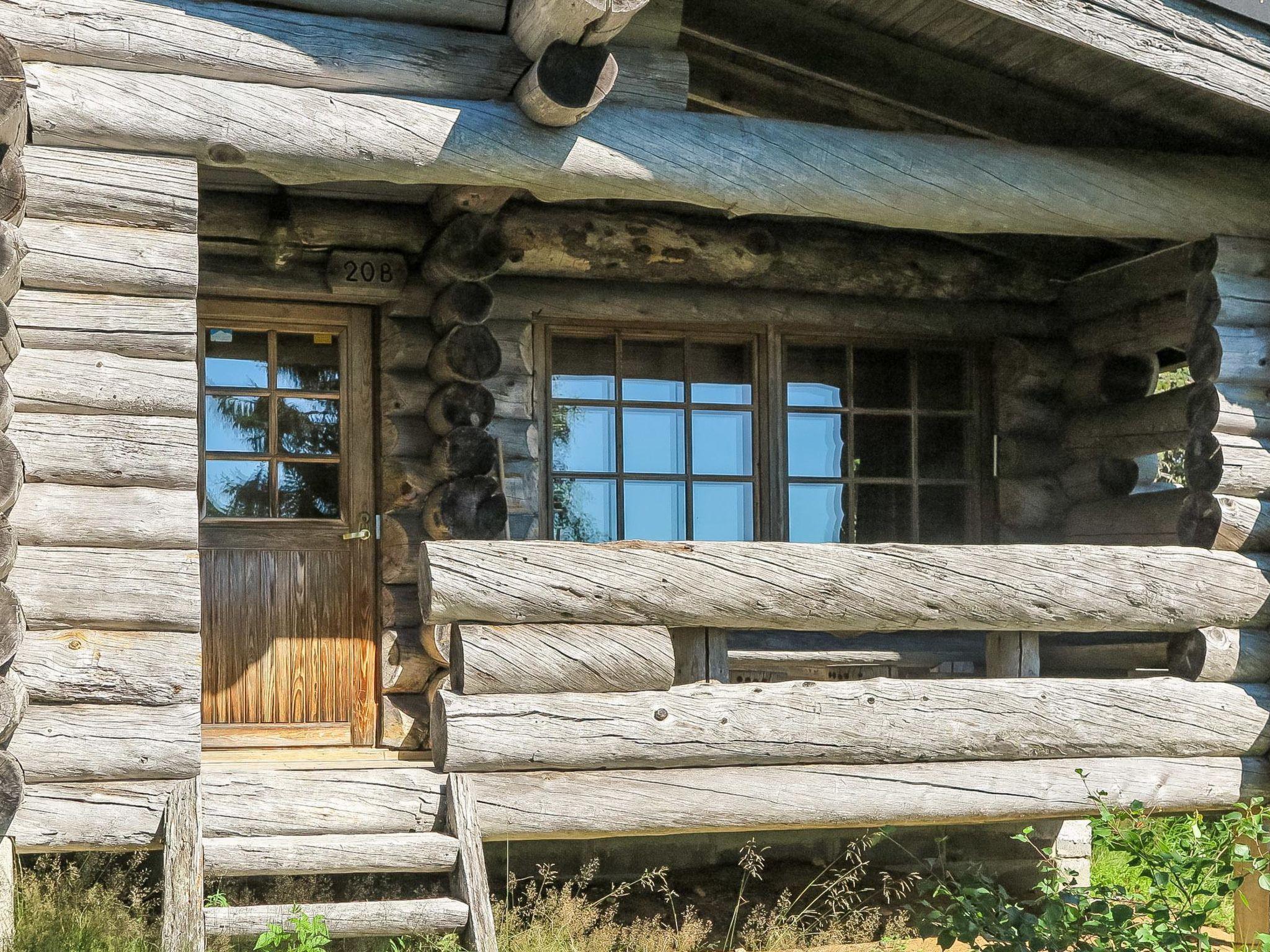 Foto 6 - Haus mit 1 Schlafzimmer in Pudasjärvi mit sauna und blick auf die berge