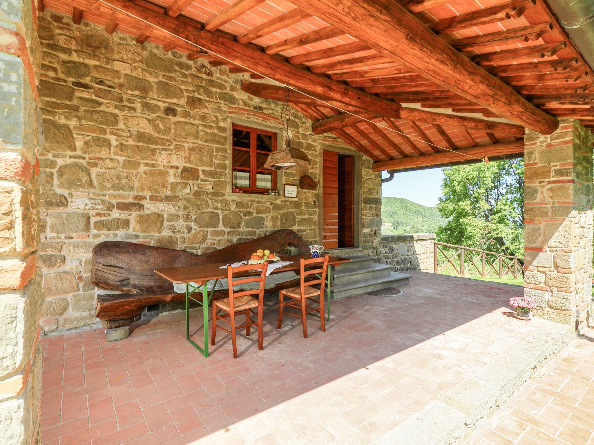 Foto 4 - Casa con 3 camere da letto a Greve in Chianti con piscina e giardino