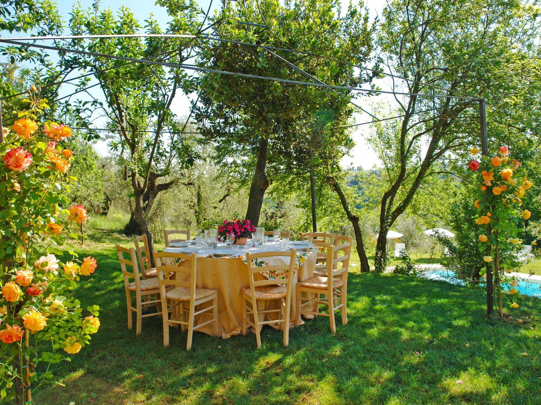 Foto 38 - Casa con 6 camere da letto a San Casciano in Val di Pesa con piscina privata e giardino