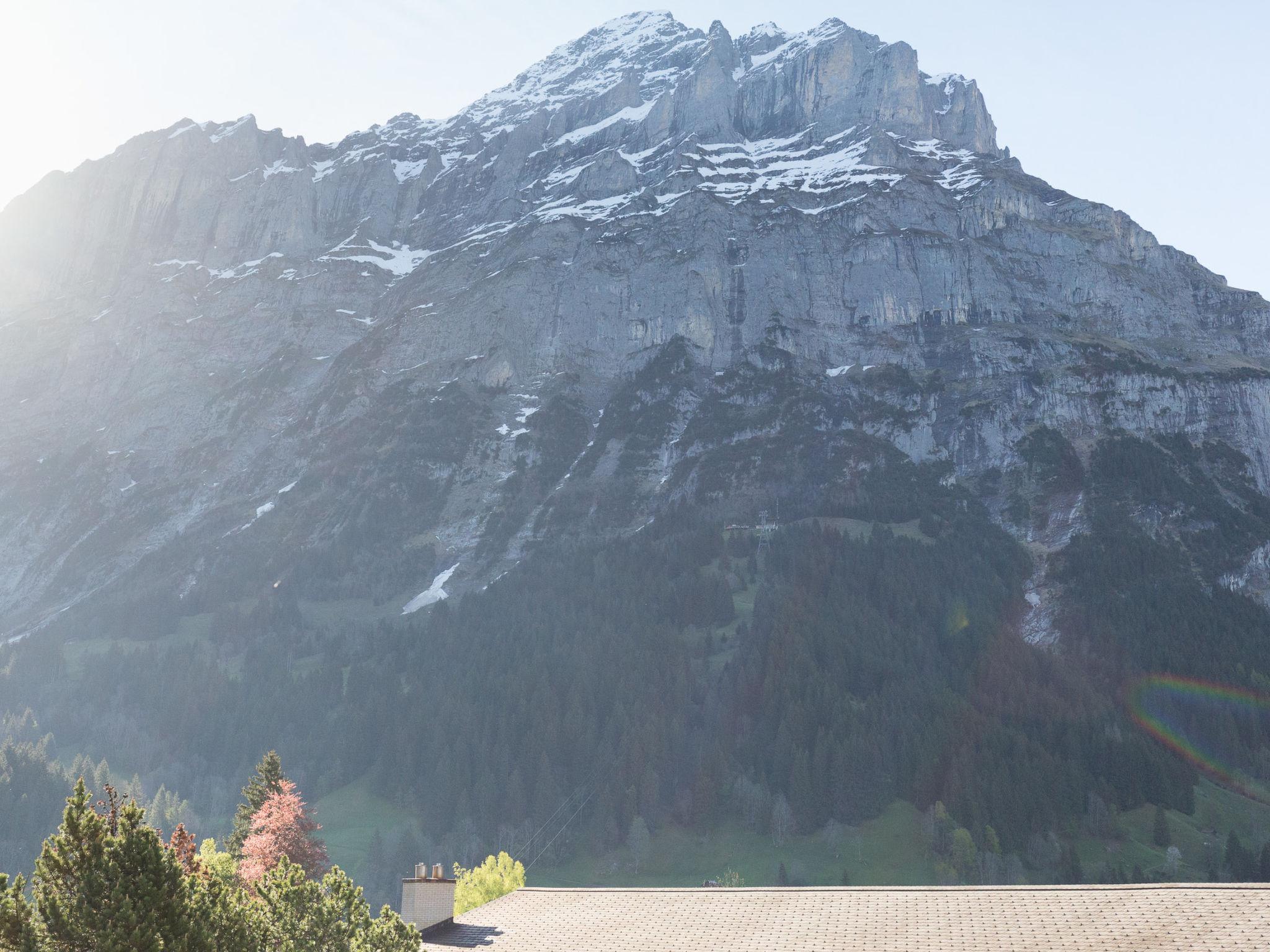 Foto 4 - Apartamento de 1 habitación en Grindelwald con vistas a la montaña