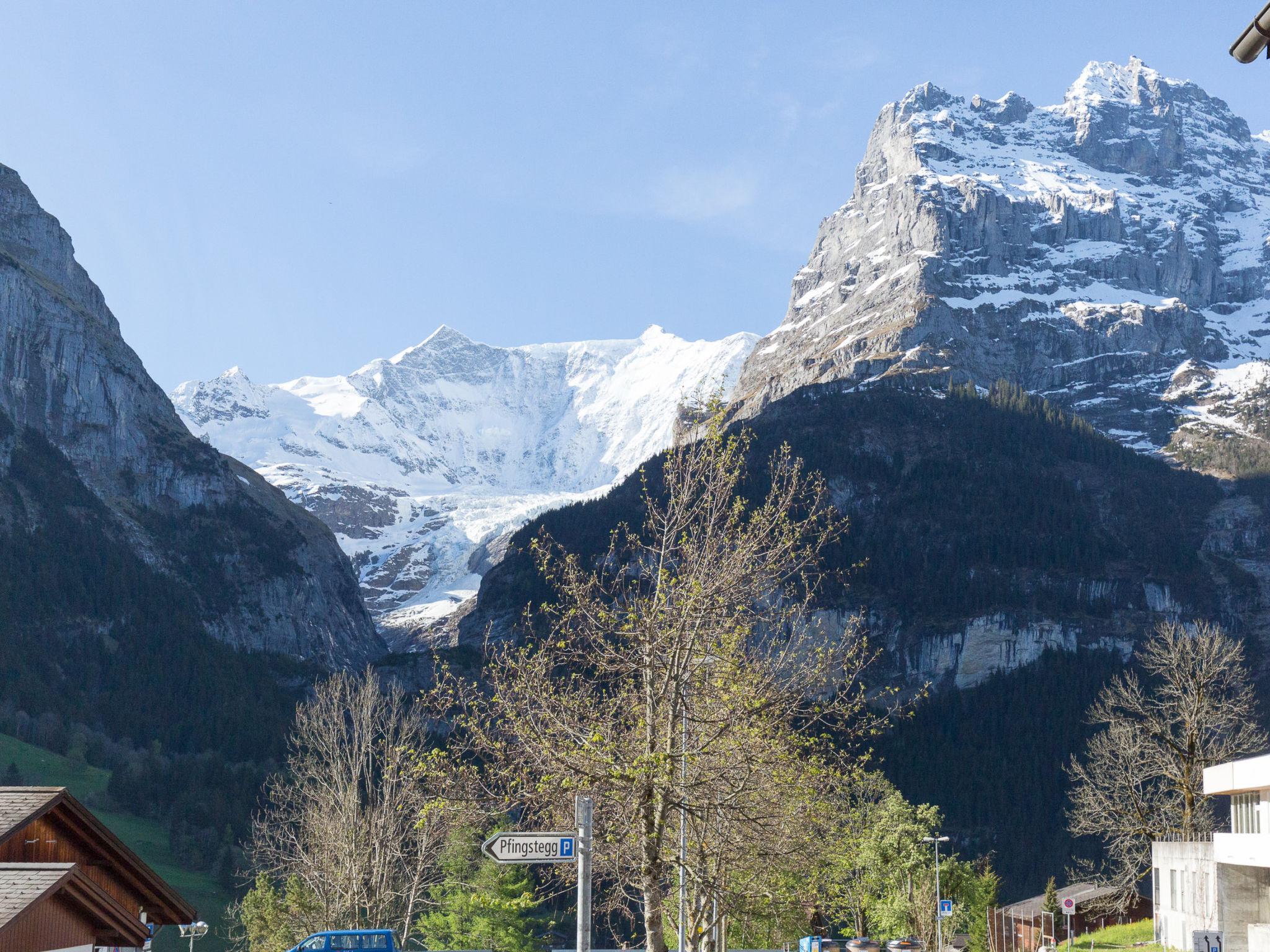 Foto 2 - Appartamento con 1 camera da letto a Grindelwald con vista sulle montagne