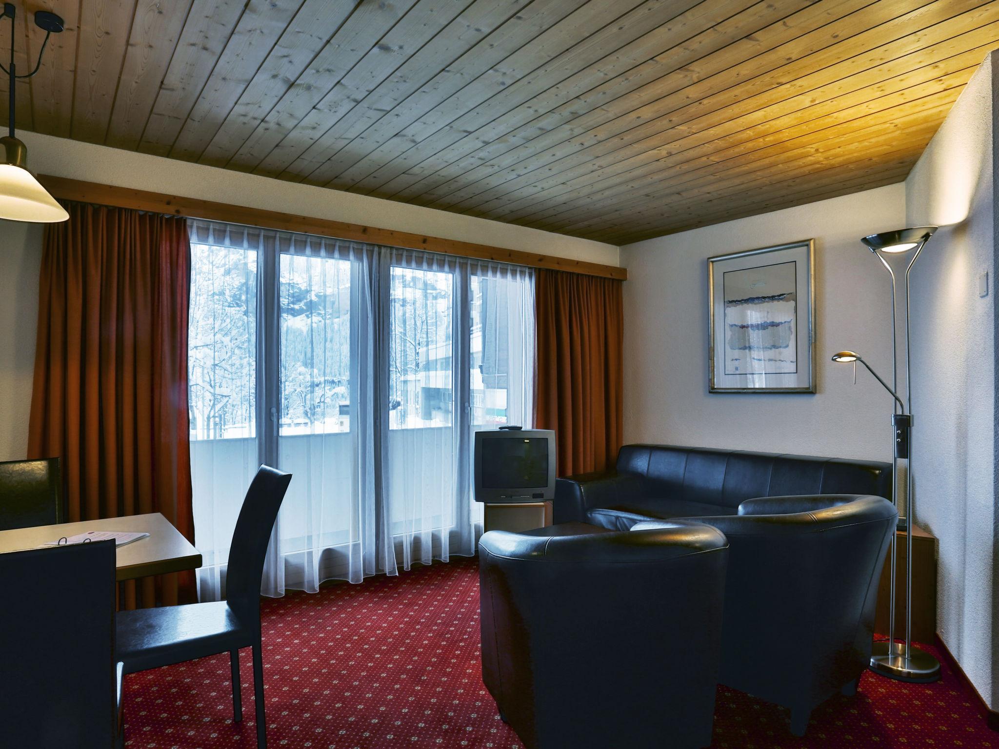 Foto 3 - Apartamento de 1 habitación en Grindelwald con vistas a la montaña