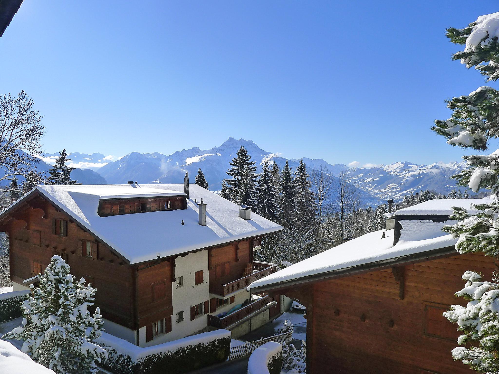 Photo 17 - Appartement de 1 chambre à Ollon avec piscine et vues sur la montagne