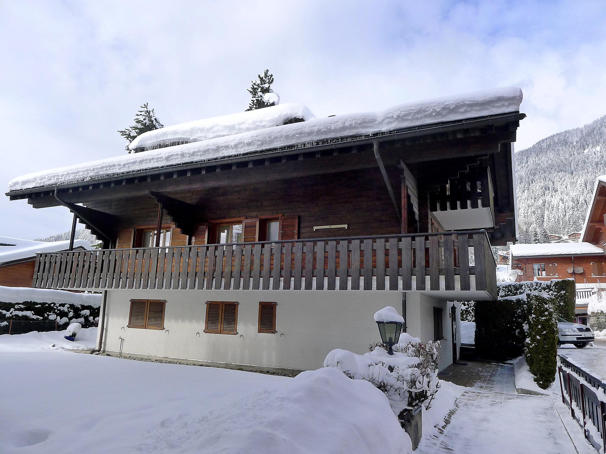 Photo 16 - Appartement de 1 chambre à Ollon avec piscine et vues sur la montagne