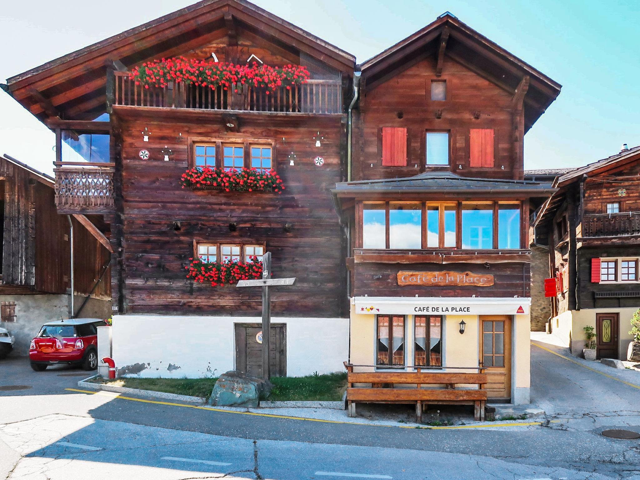 Foto 2 - Casa de 3 quartos em Nendaz com terraço e vista para a montanha