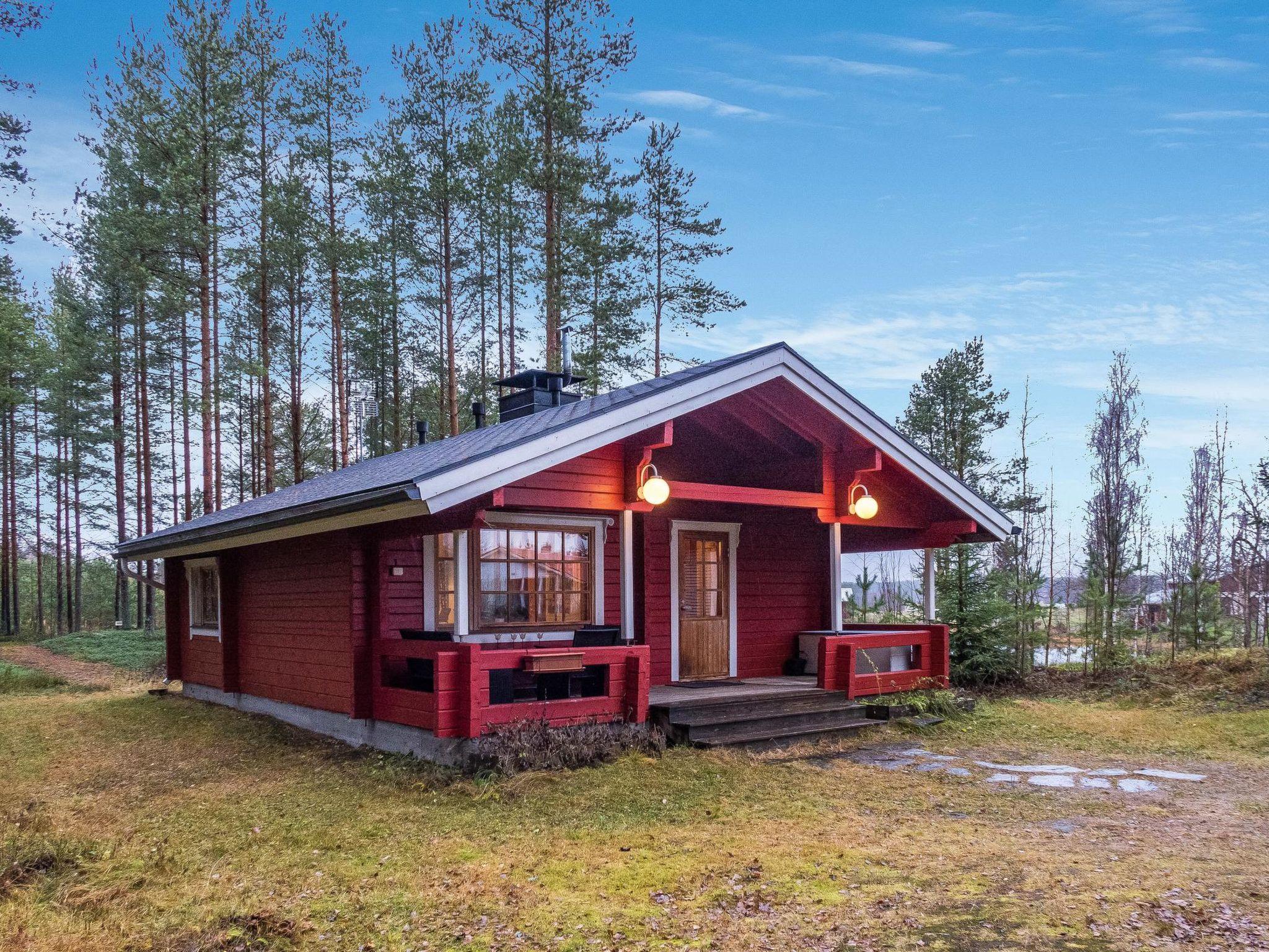 Foto 21 - Haus mit 1 Schlafzimmer in Sotkamo mit sauna