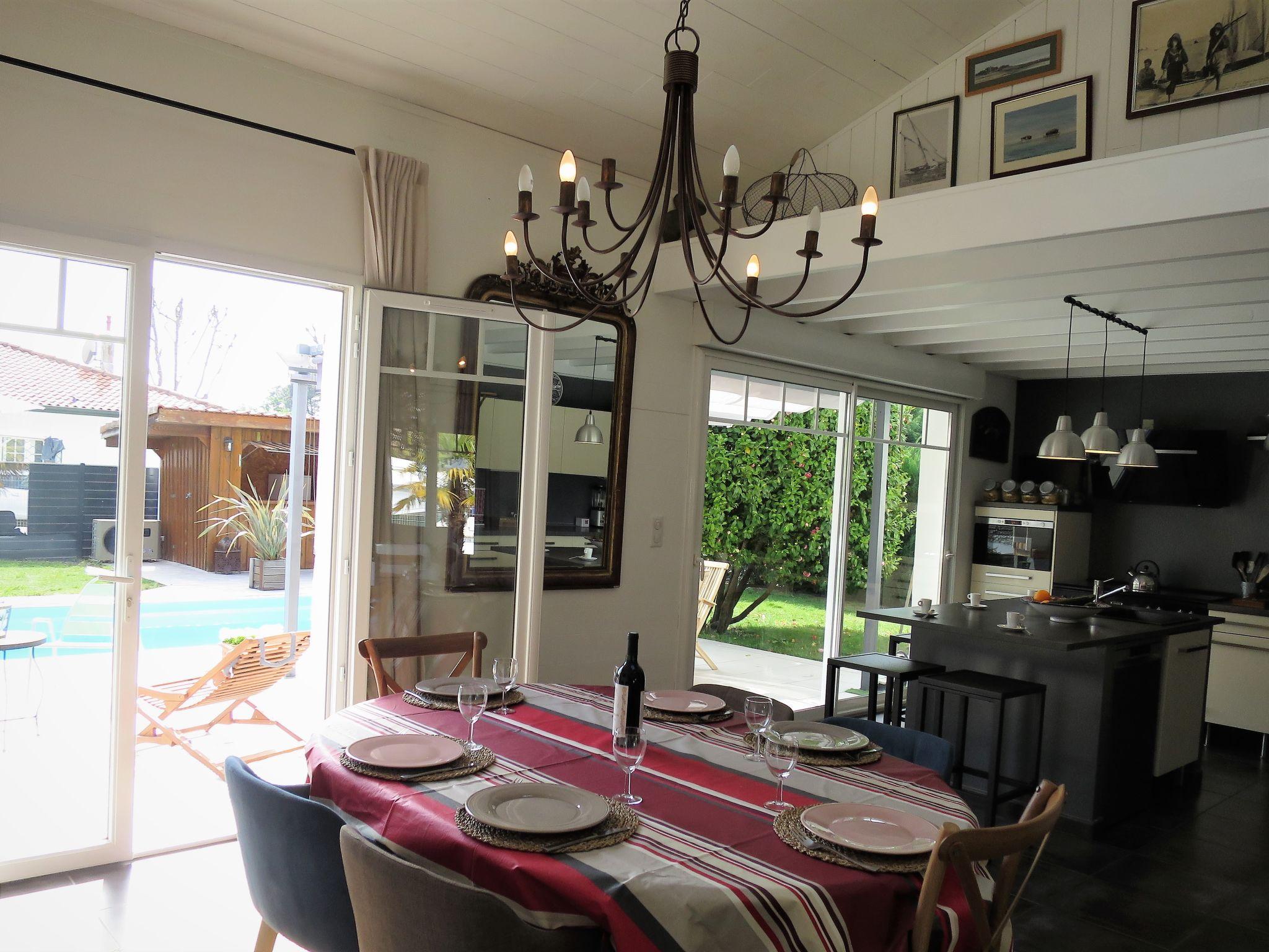Foto 5 - Casa de 3 quartos em Andernos-les-Bains com piscina privada e vistas do mar