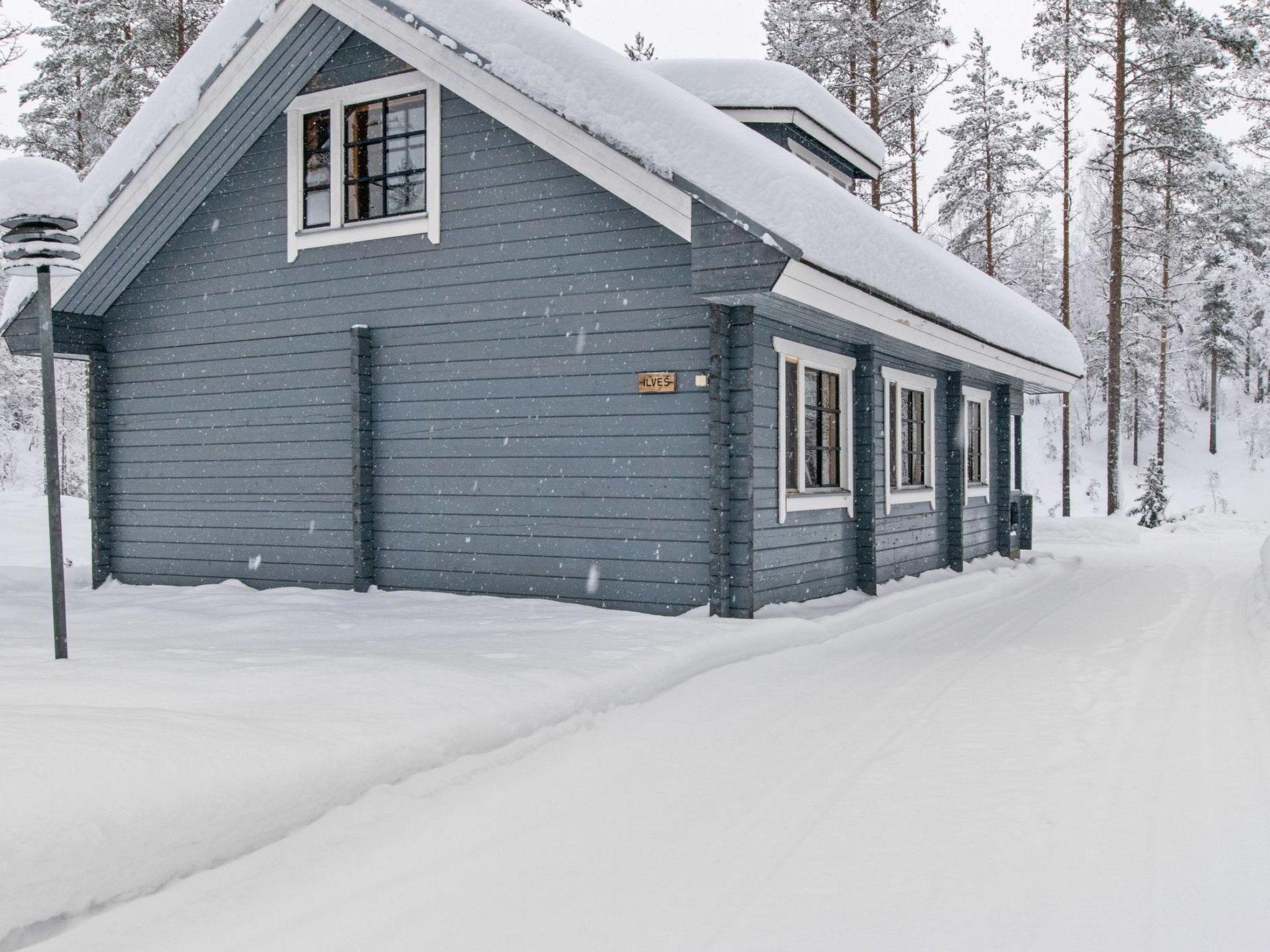 Photo 2 - Maison de 3 chambres à Puolanka avec sauna et vues sur la montagne