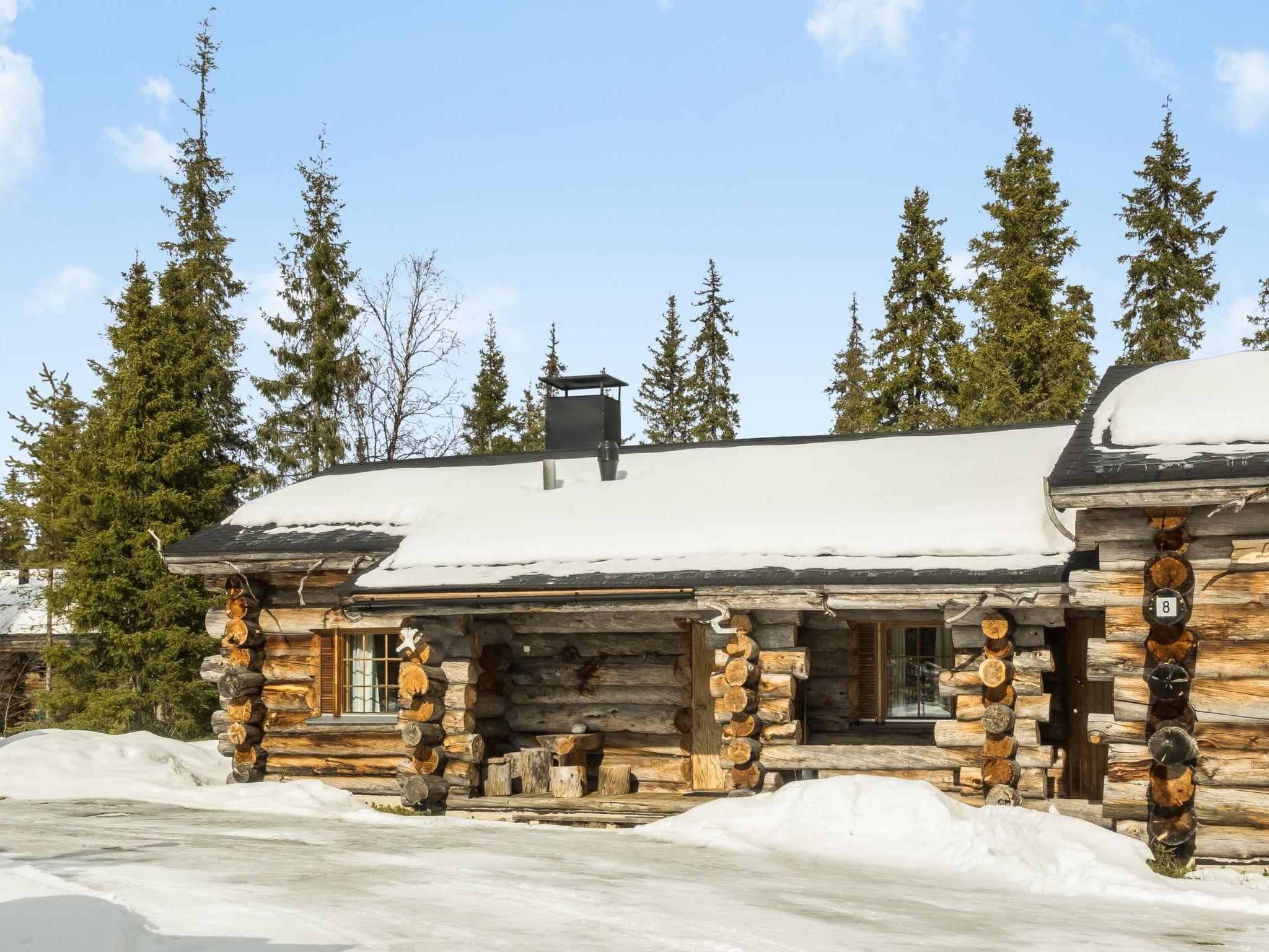Foto 5 - Casa de 2 quartos em Sodankylä com sauna e vista para a montanha
