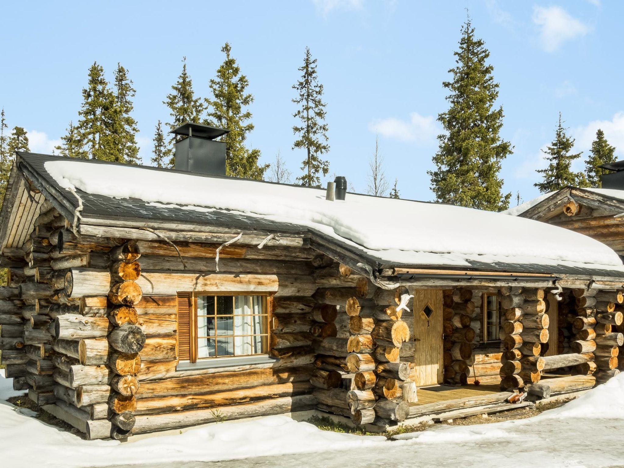 Foto 1 - Casa con 2 camere da letto a Sodankylä con sauna e vista sulle montagne