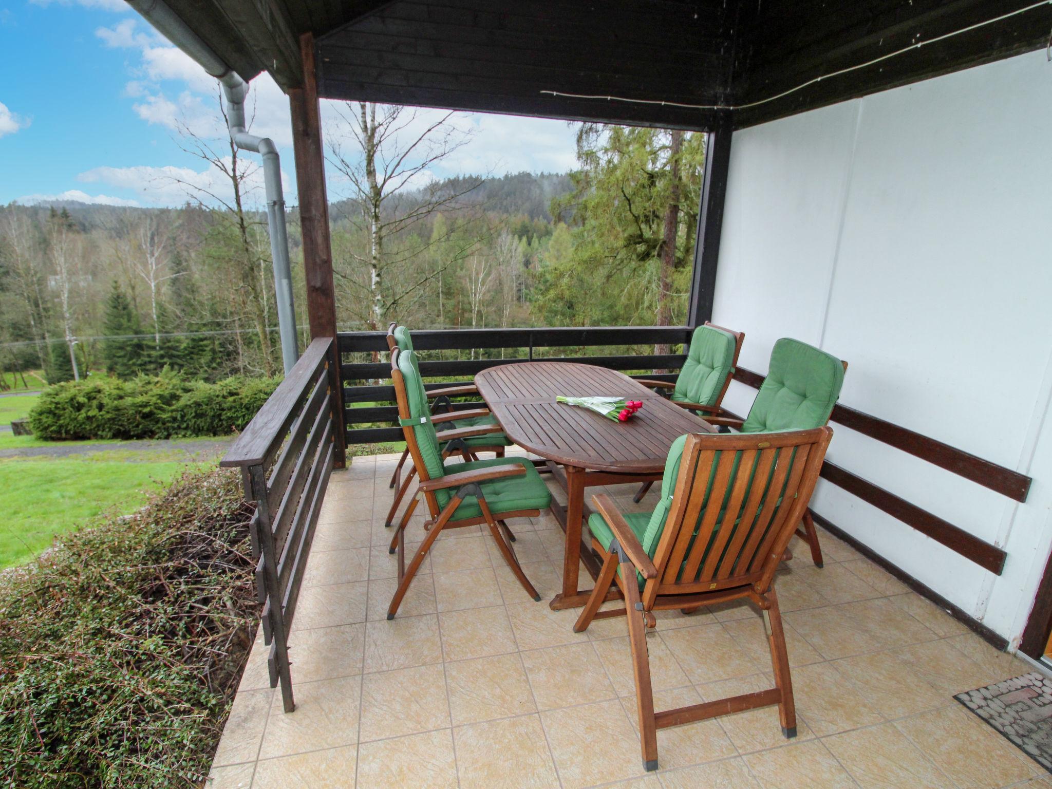 Photo 15 - Maison de 3 chambres à Krásná Lípa avec jardin et terrasse