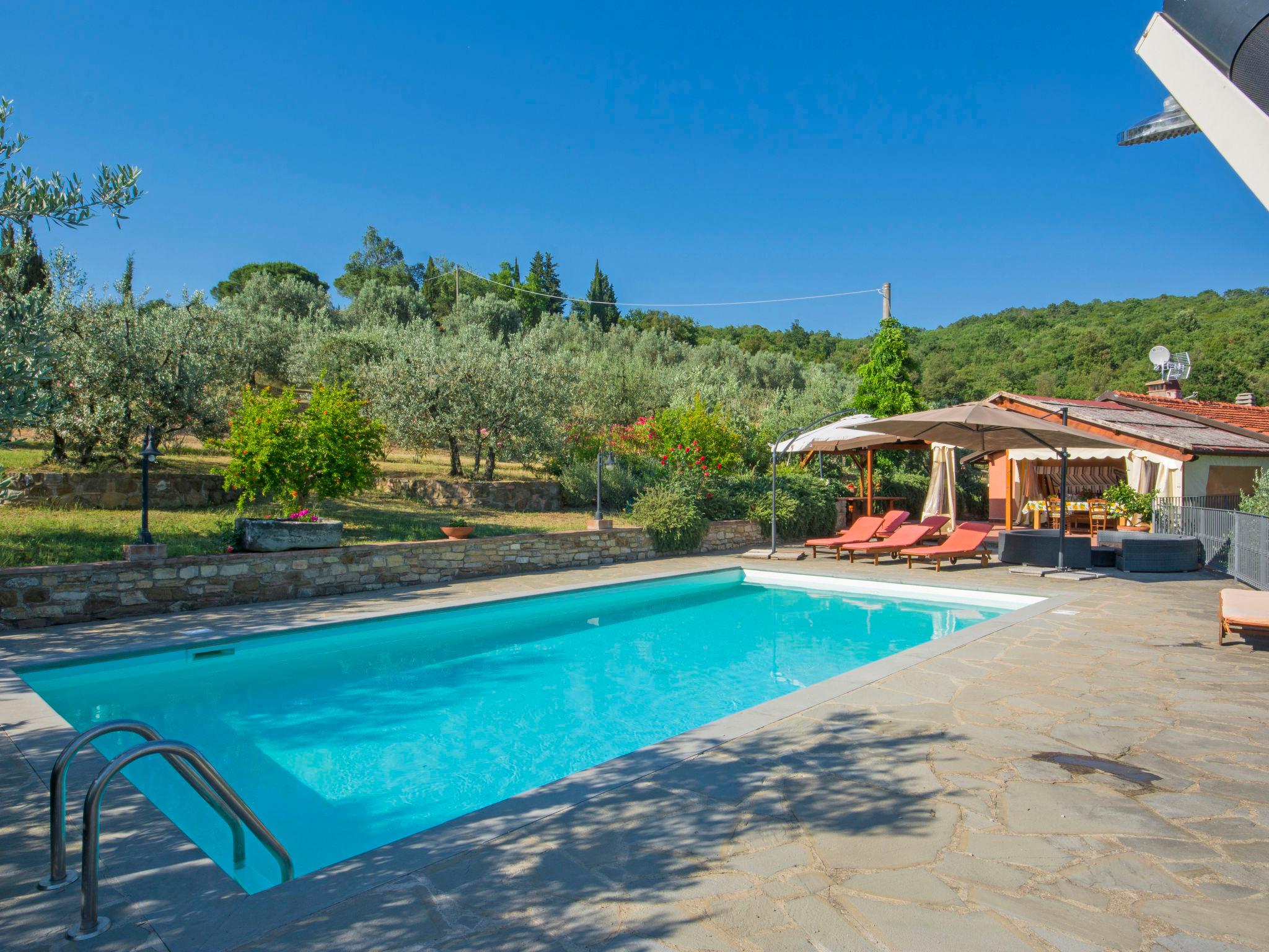 Foto 1 - Casa con 3 camere da letto a Laterina Pergine Valdarno con piscina privata e giardino
