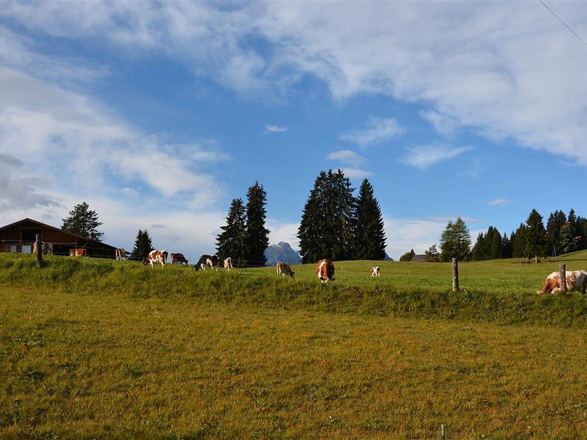 Foto 10 - Appartamento con 3 camere da letto a Saanen con vista sulle montagne