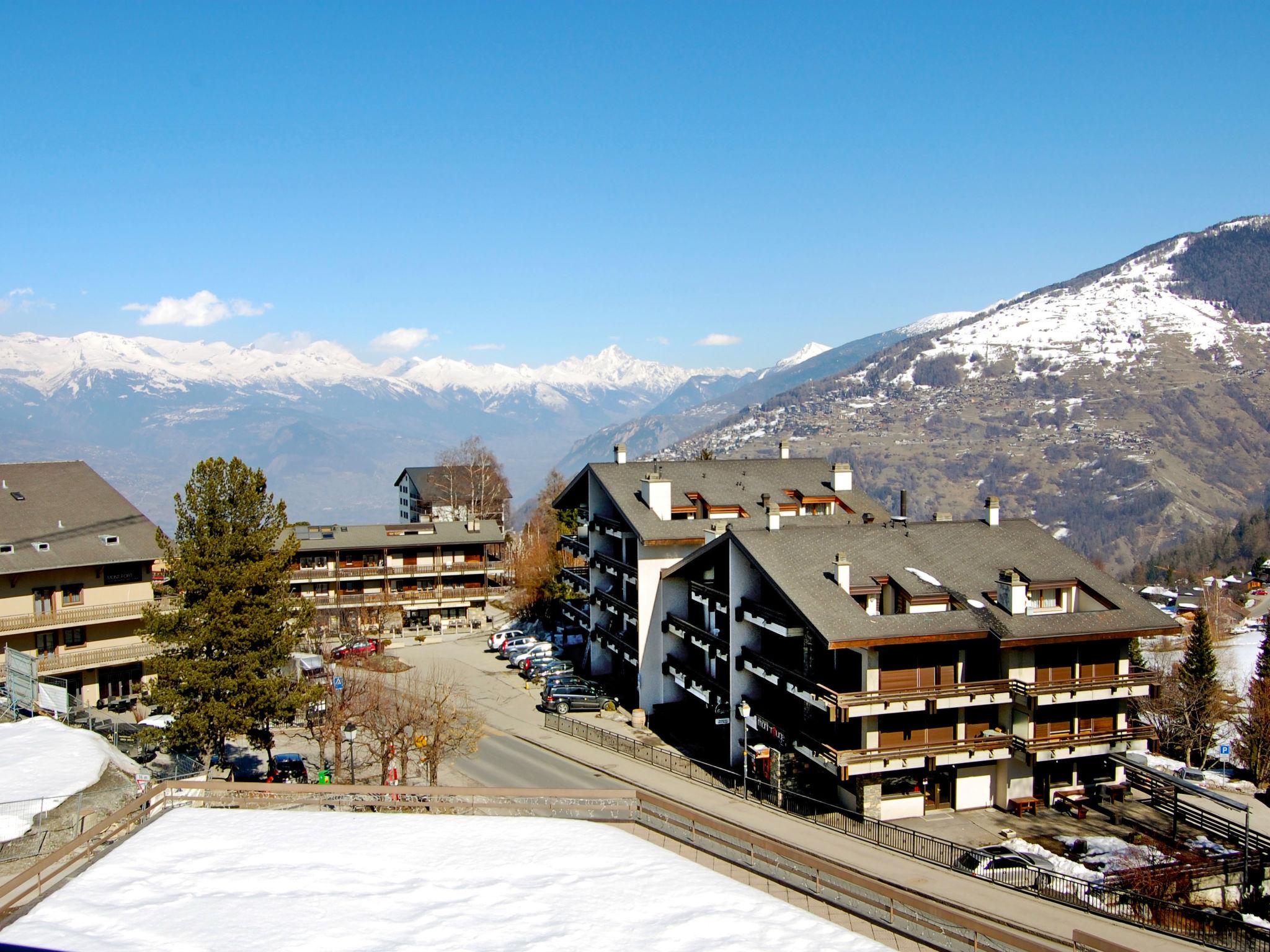 Foto 10 - Apartamento em Nendaz com terraço e vista para a montanha