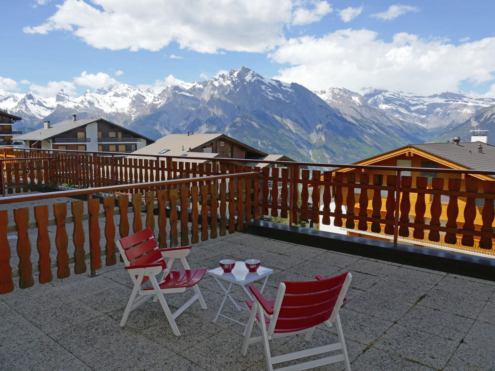 Foto 15 - Apartamento de 1 habitación en Nendaz con terraza y vistas a la montaña