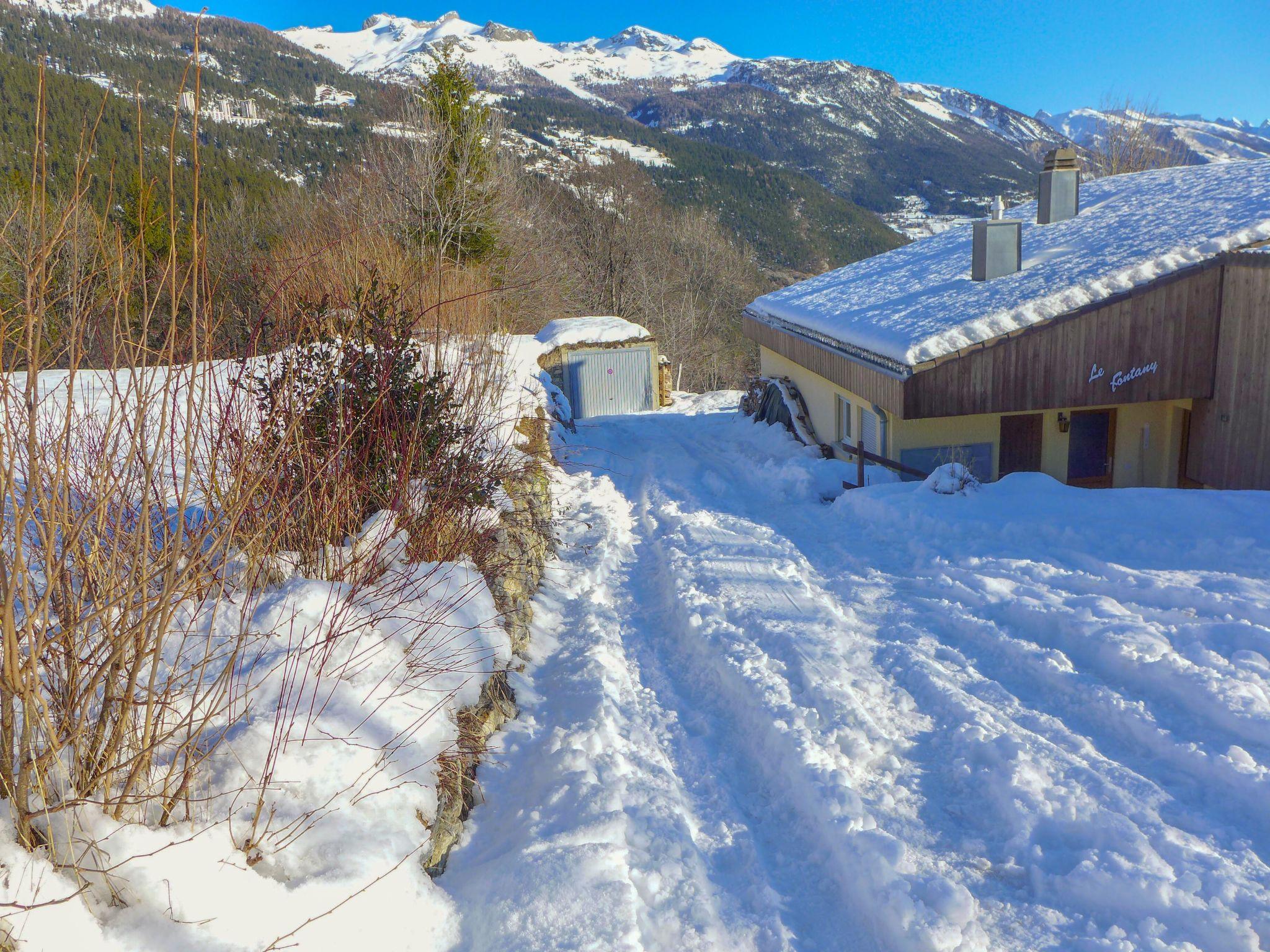 Foto 40 - Casa de 3 quartos em Crans-Montana com jardim e terraço