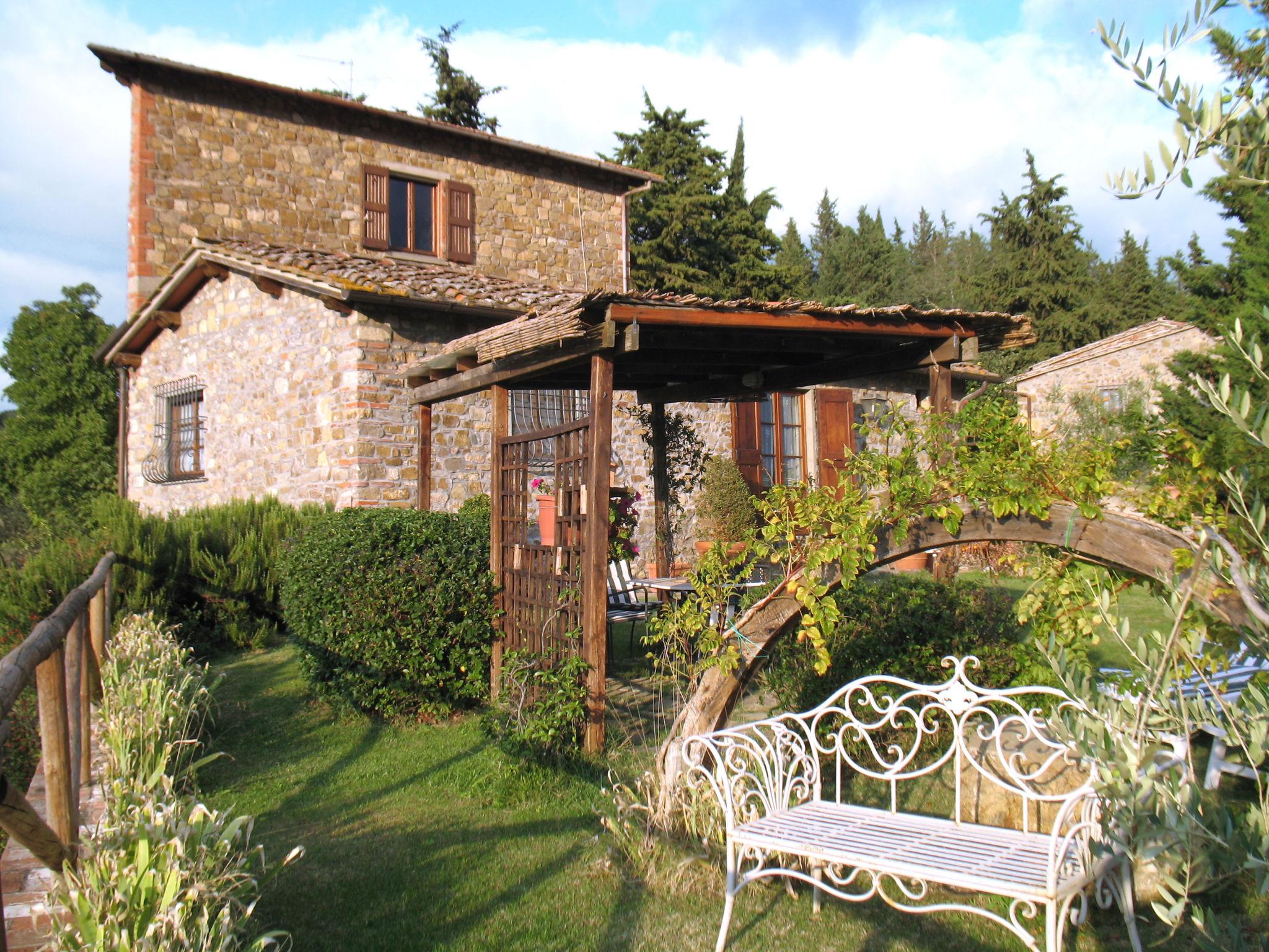 Foto 1 - Casa con 2 camere da letto a Greve in Chianti con giardino e terrazza