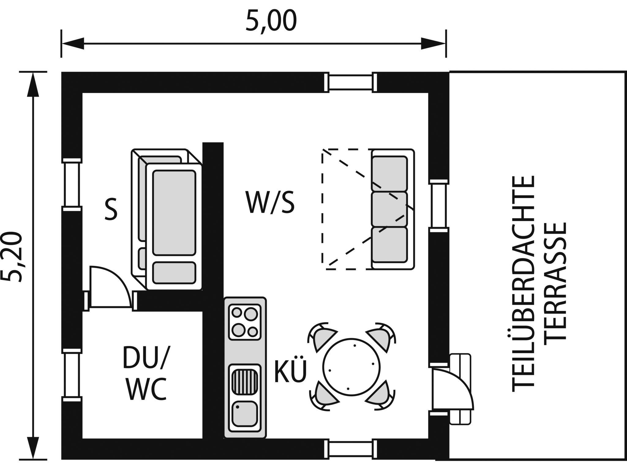 Foto 9 - Casa de 1 quarto em Sandsjöfors com jardim e terraço