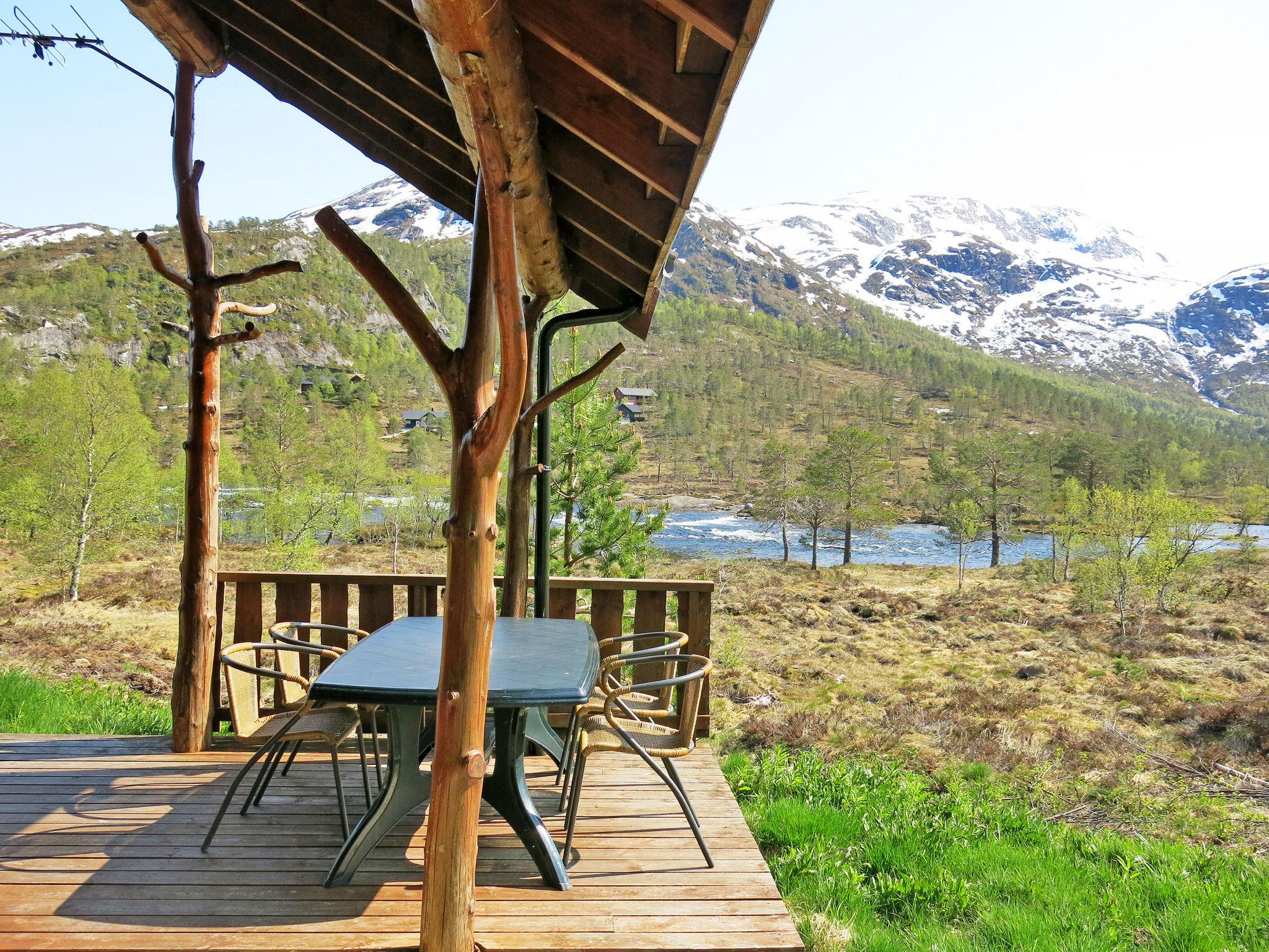 Foto 7 - Casa de 2 quartos em Viksdalen com jardim e terraço