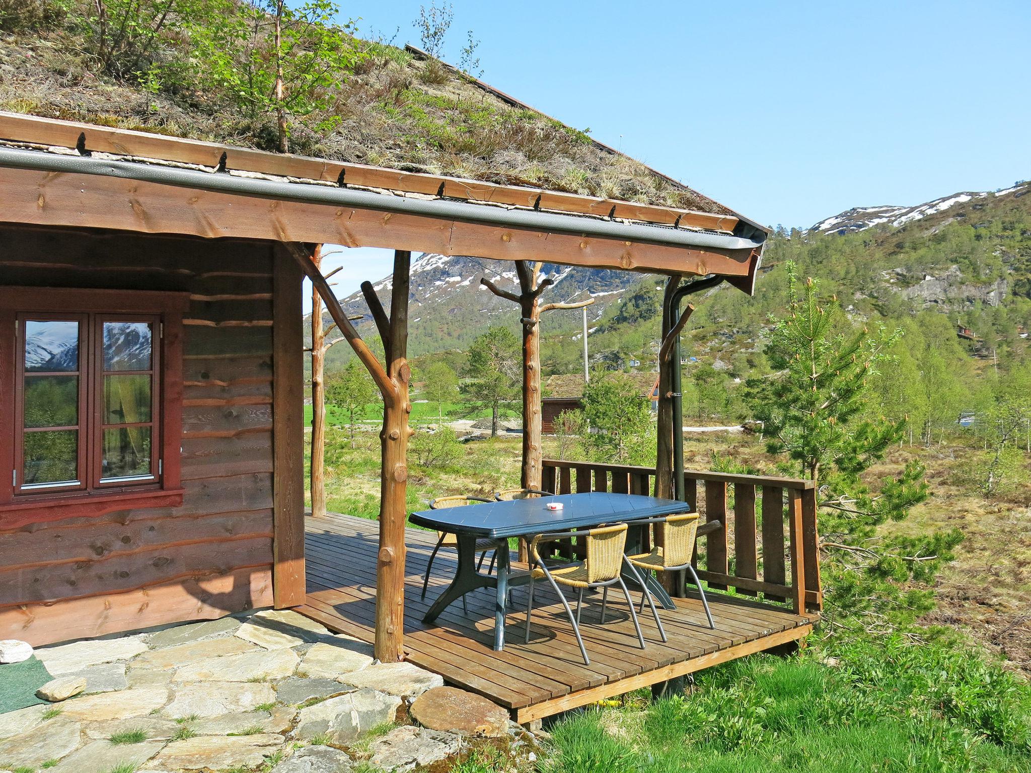 Foto 4 - Casa de 2 habitaciones en Viksdalen con jardín y terraza