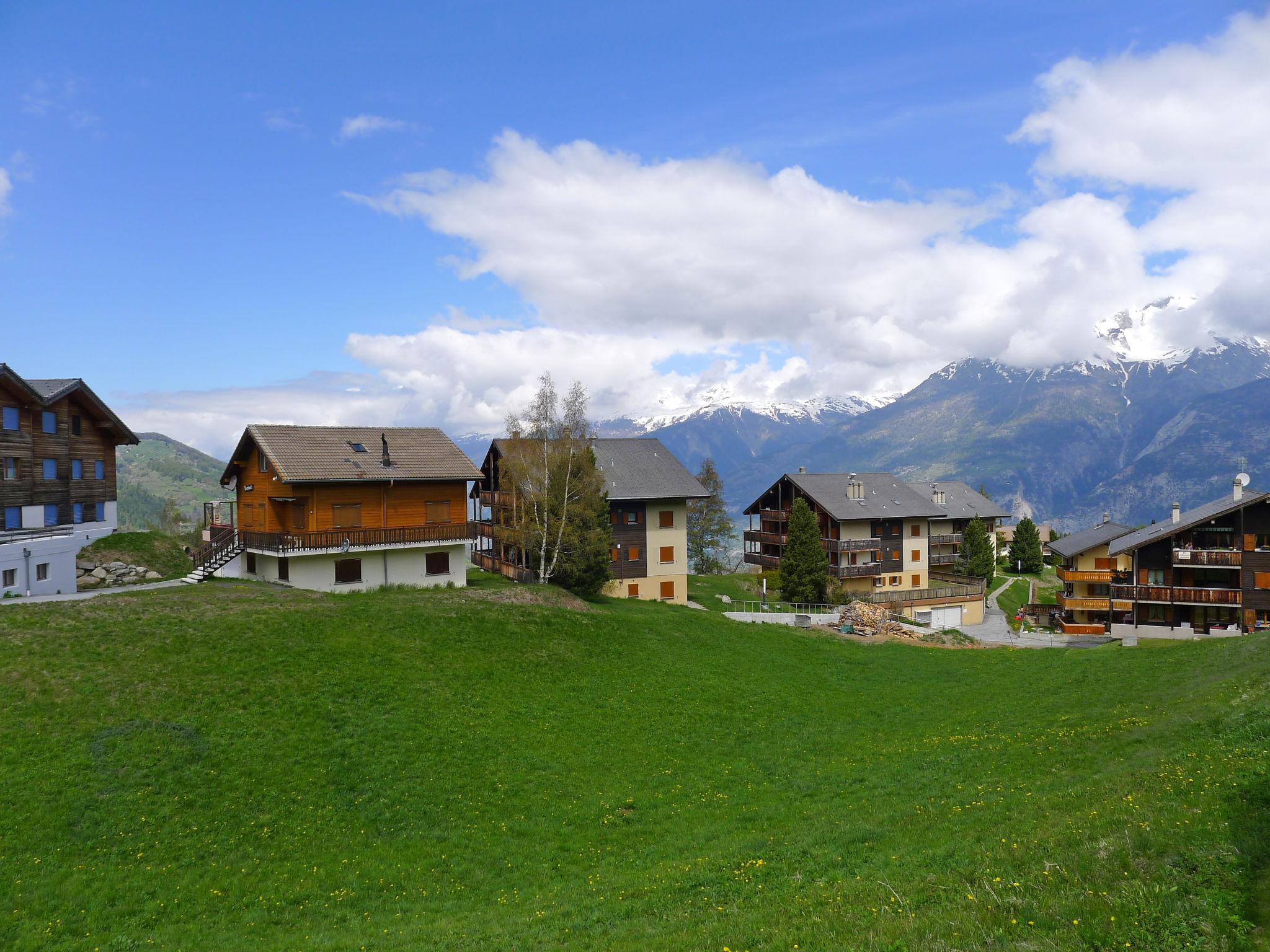 Foto 19 - Appartamento con 2 camere da letto a Bürchen con vista sulle montagne