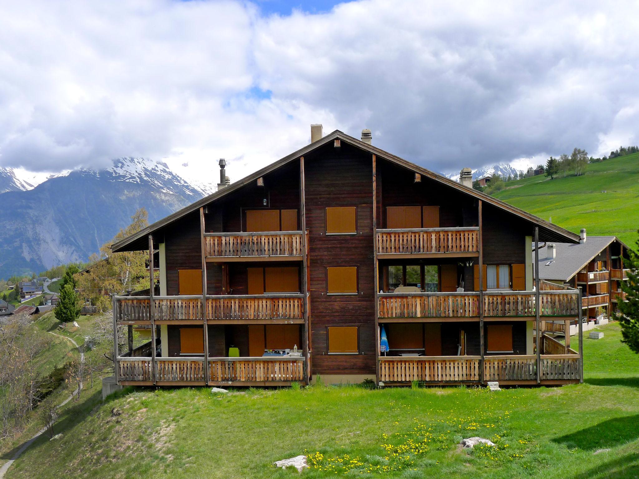 Foto 20 - Appartamento con 2 camere da letto a Bürchen con vista sulle montagne