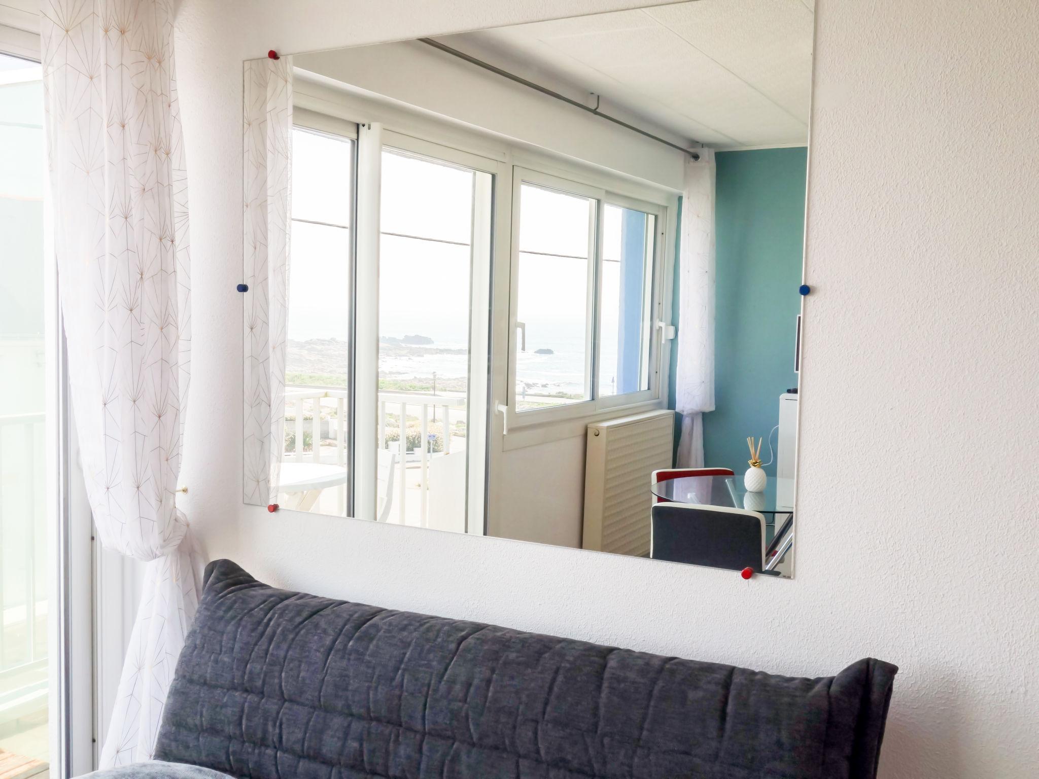 Foto 9 - Appartamento con 1 camera da letto a Quiberon con vista mare