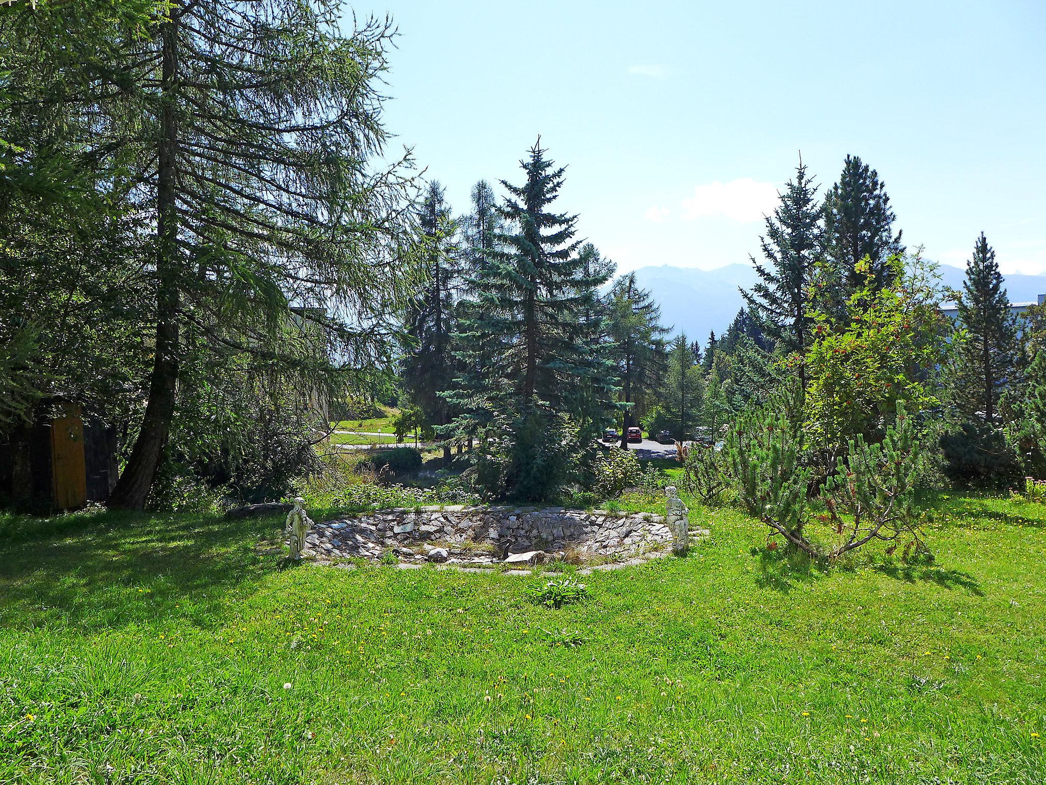 Foto 11 - Apartamento de 1 quarto em Crans-Montana com jardim e vista para a montanha