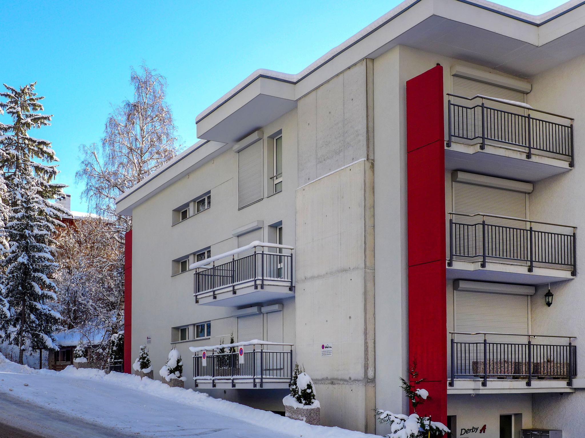 Foto 26 - Apartamento de 1 habitación en Crans-Montana con jardín y vistas a la montaña