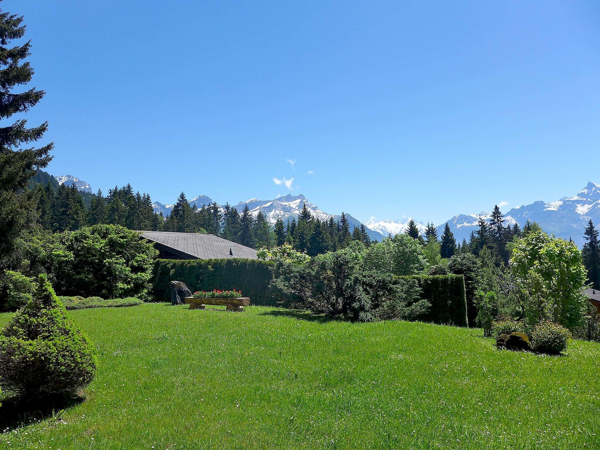 Foto 14 - Appartamento con 2 camere da letto a Ollon con terrazza e vista sulle montagne