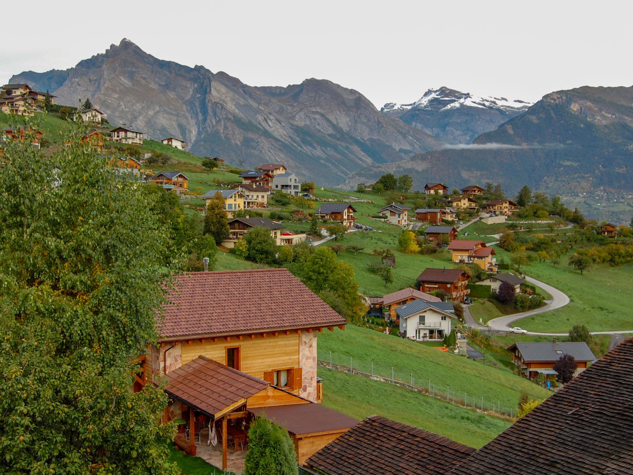 Foto 22 - Casa de 3 quartos em Nendaz com jardim e vista para a montanha