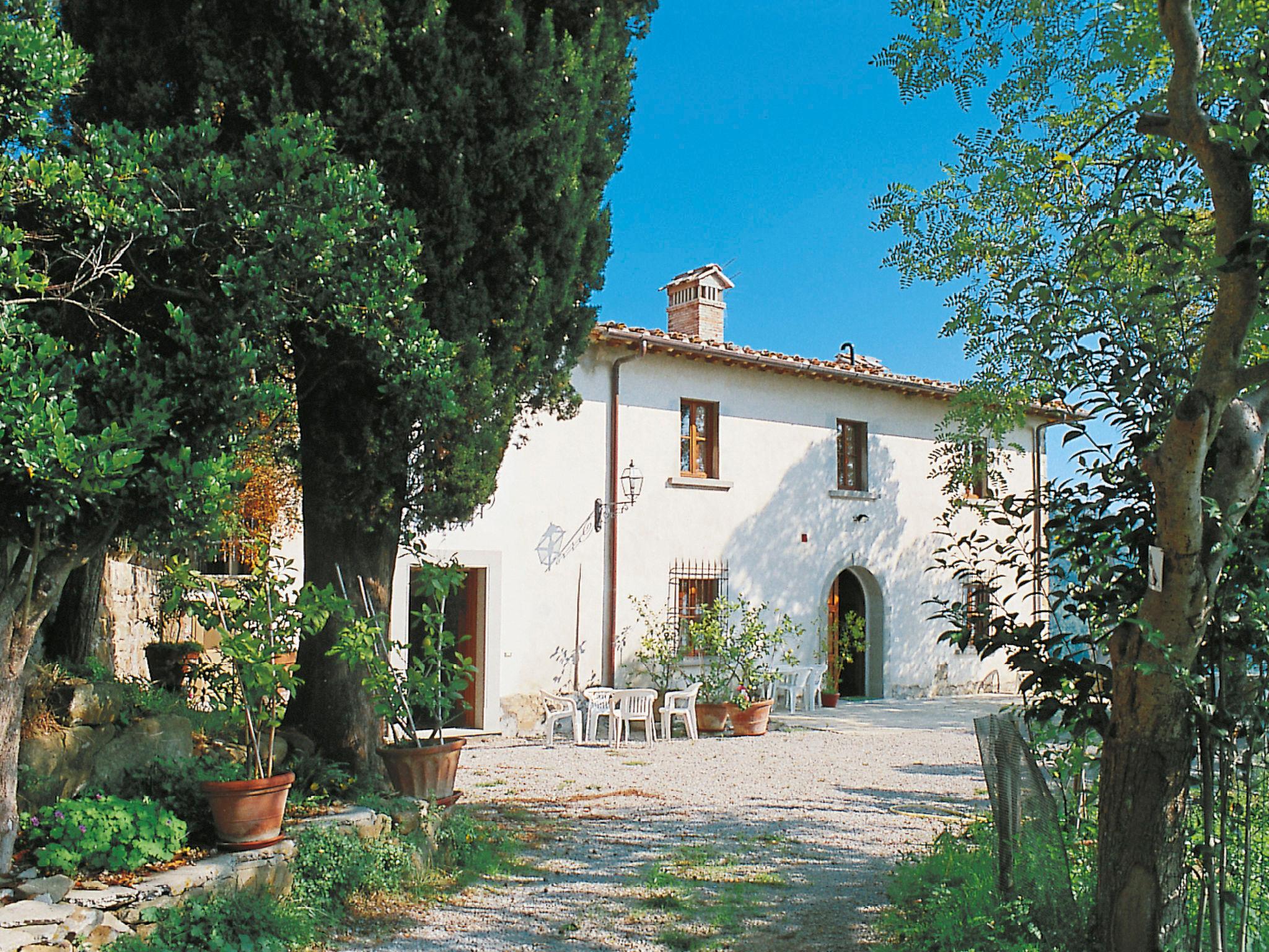 Foto 1 - Casa de 2 habitaciones en Greve in Chianti con piscina y jardín