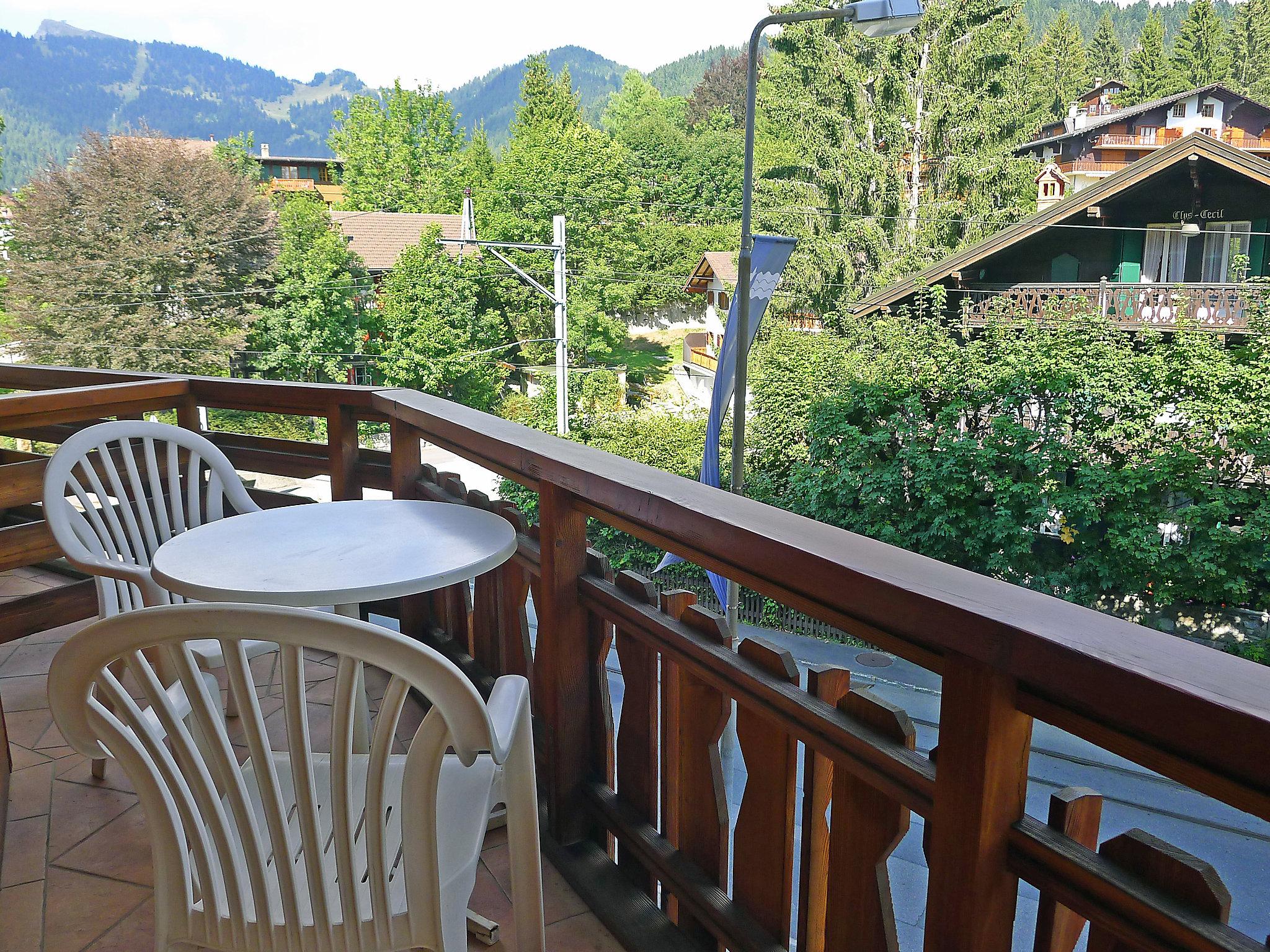 Photo 10 - Appartement de 1 chambre à Ollon avec piscine et vues sur la montagne