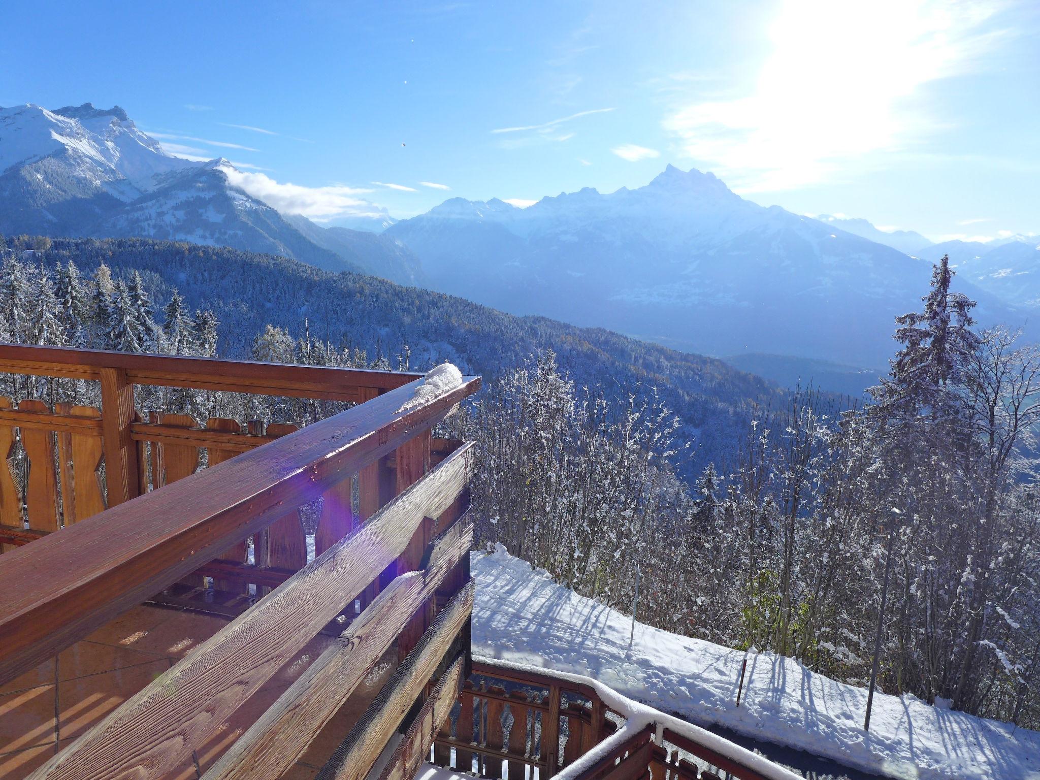 Photo 18 - Appartement de 1 chambre à Ollon avec piscine et vues sur la montagne