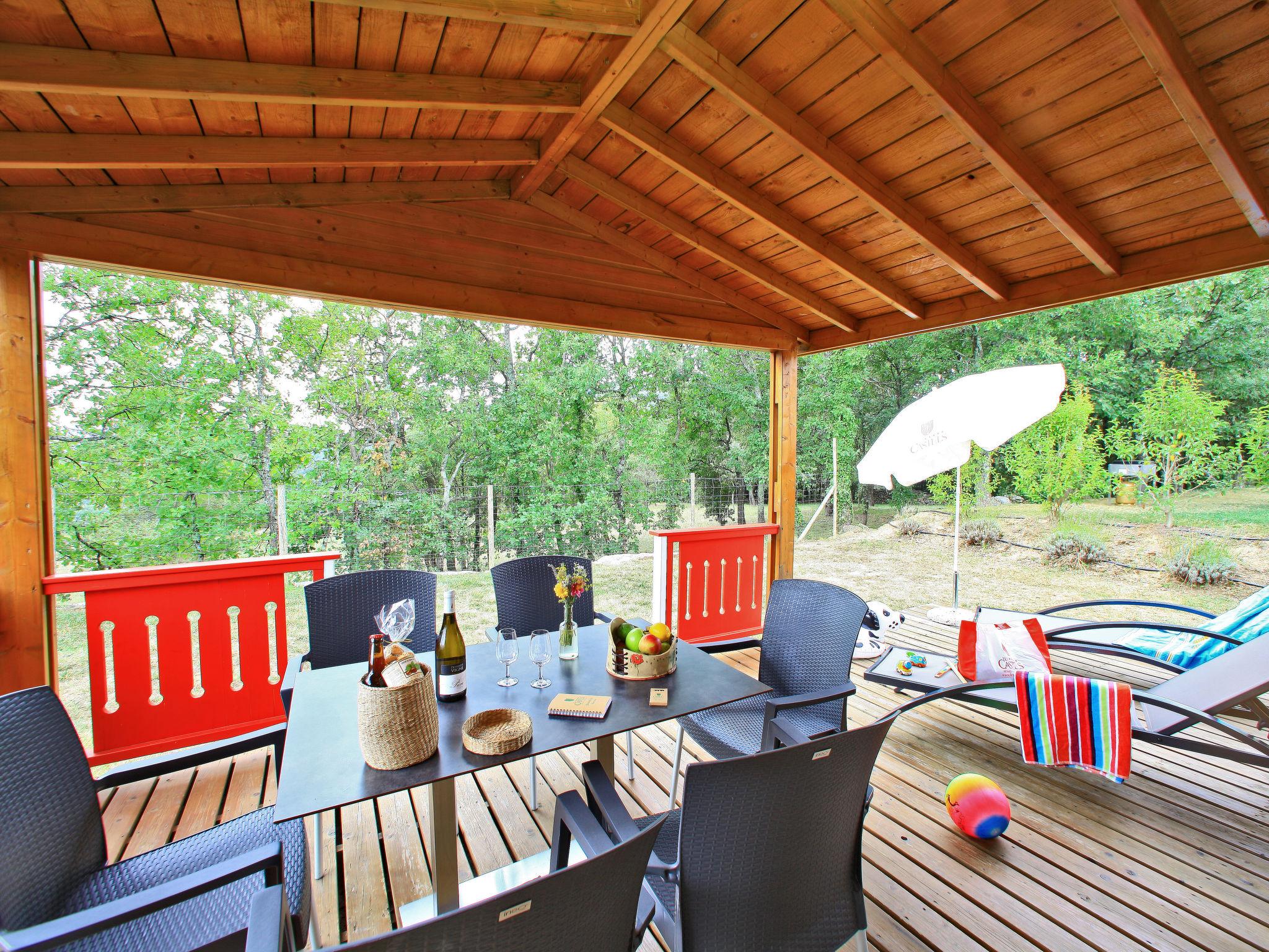 Photo 5 - Maison de 3 chambres à Lagorce avec piscine et terrasse