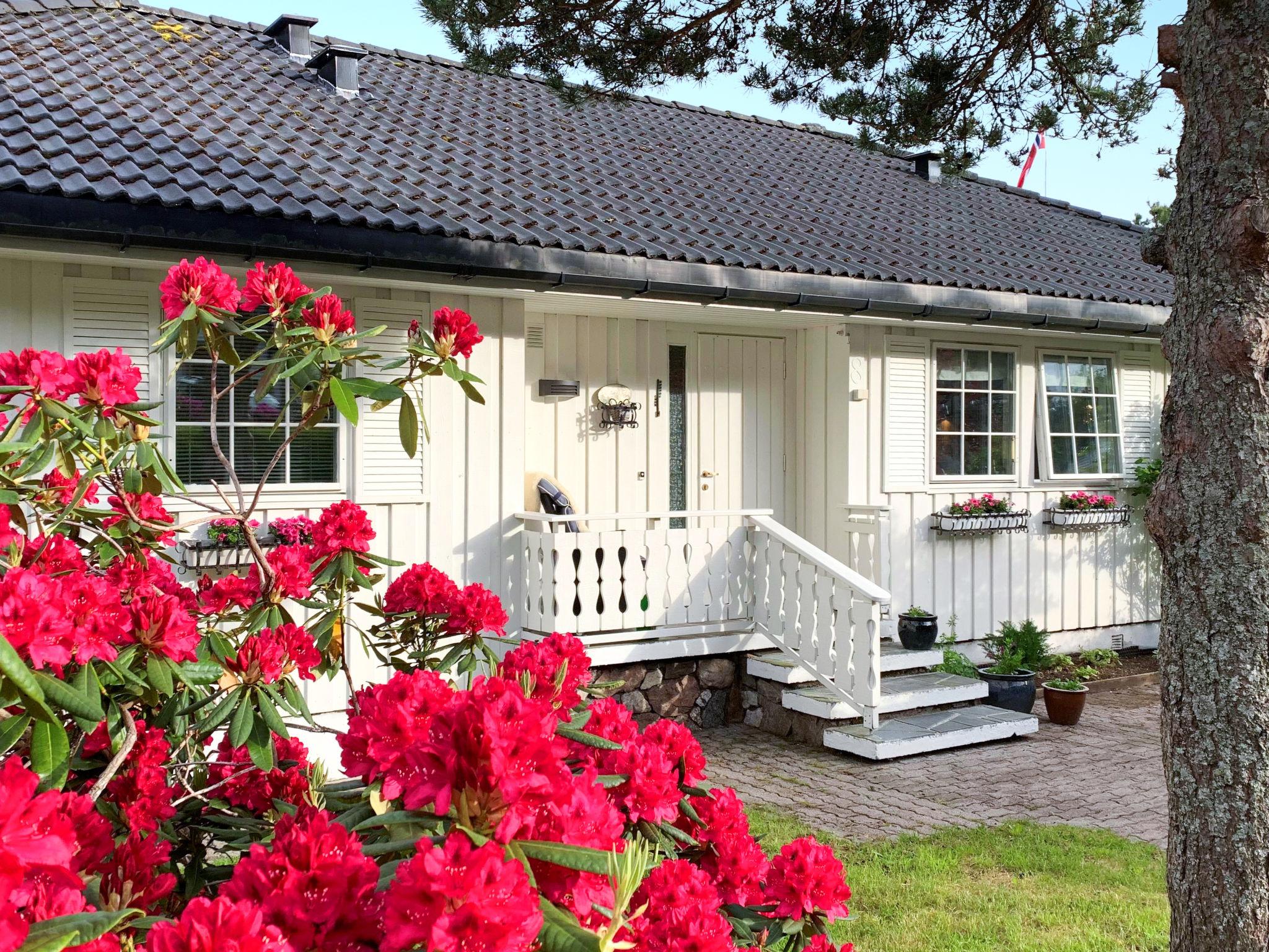 Foto 1 - Casa de 3 habitaciones en Kyrkjebø con jardín y terraza