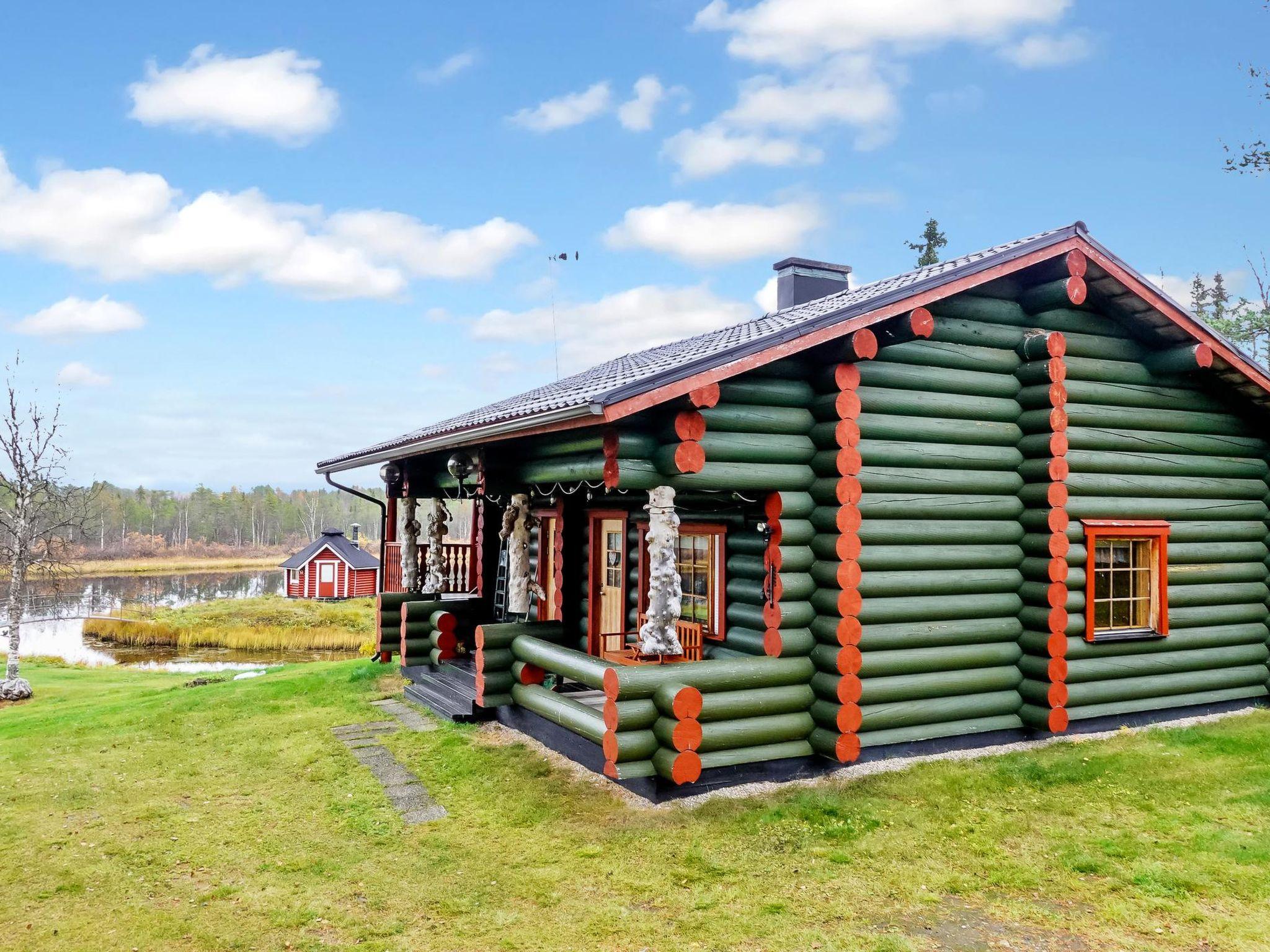 Foto 3 - Haus mit 1 Schlafzimmer in Salla mit sauna und blick auf die berge